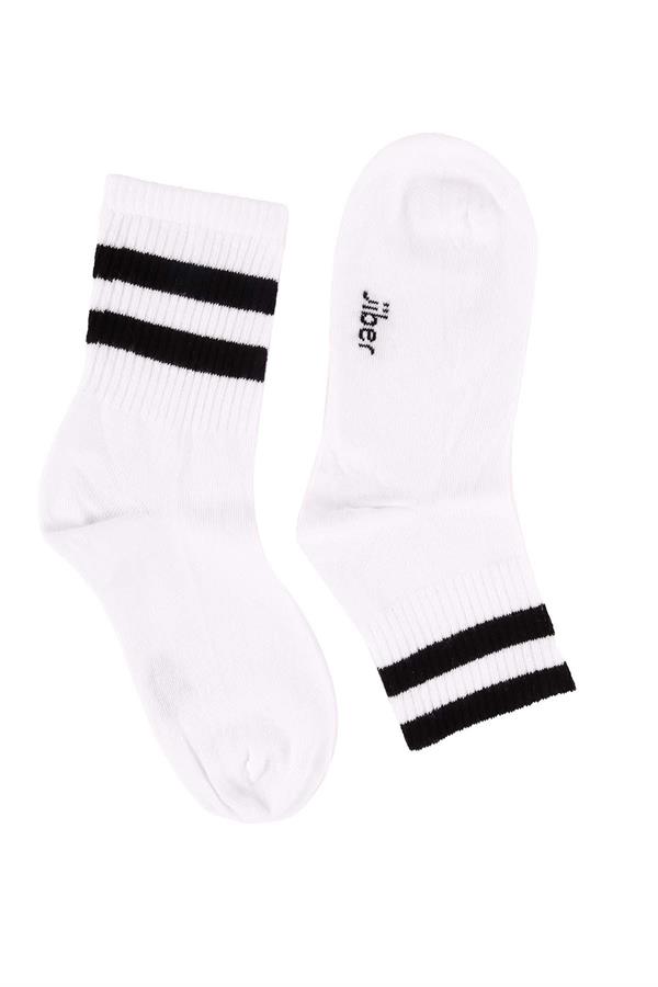 Kadın Tenis Sport Çorap Beyaz  JBR6670.000001