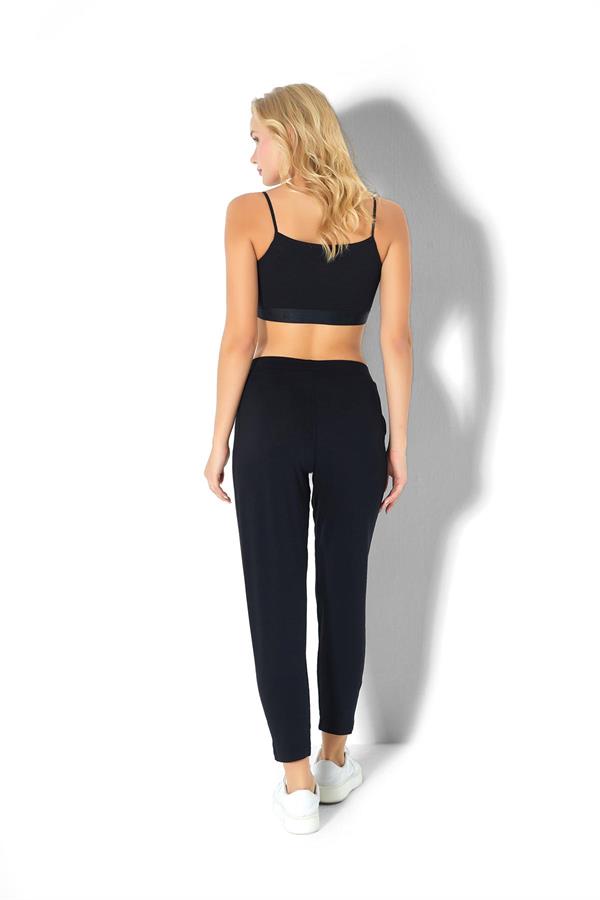 Kadın Viskon Tek Alt 3872 Siyah  JBR3872.000001