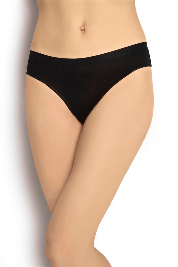 Kadın Viskoz Külot Siyah  JBR691.0000001