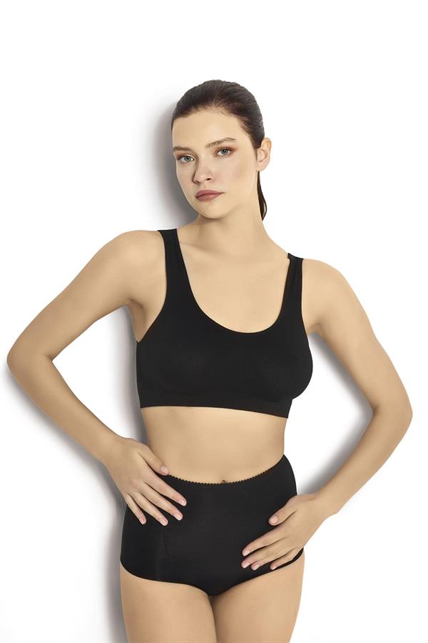 KALIN ASKILI SİYAH BÜSTİYER KORSE 4507