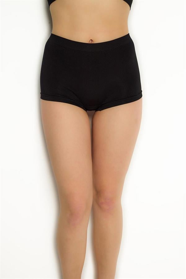 SİYAH  BOXER KORSE 4527