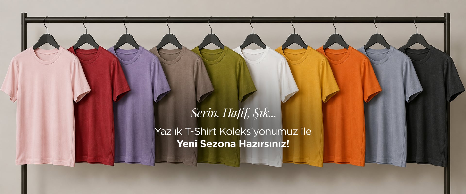 Yazlık t-shirt koleksiyonu