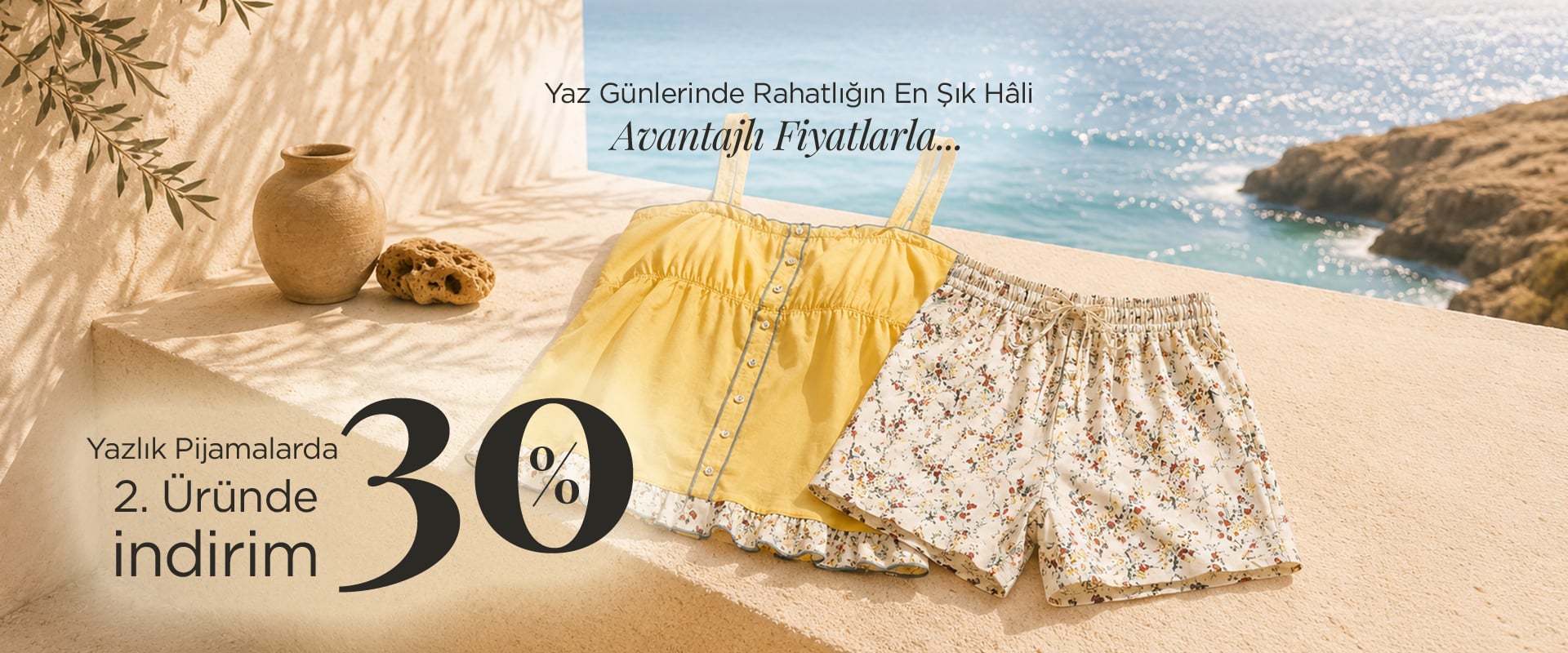 Yazlık pijama banner
