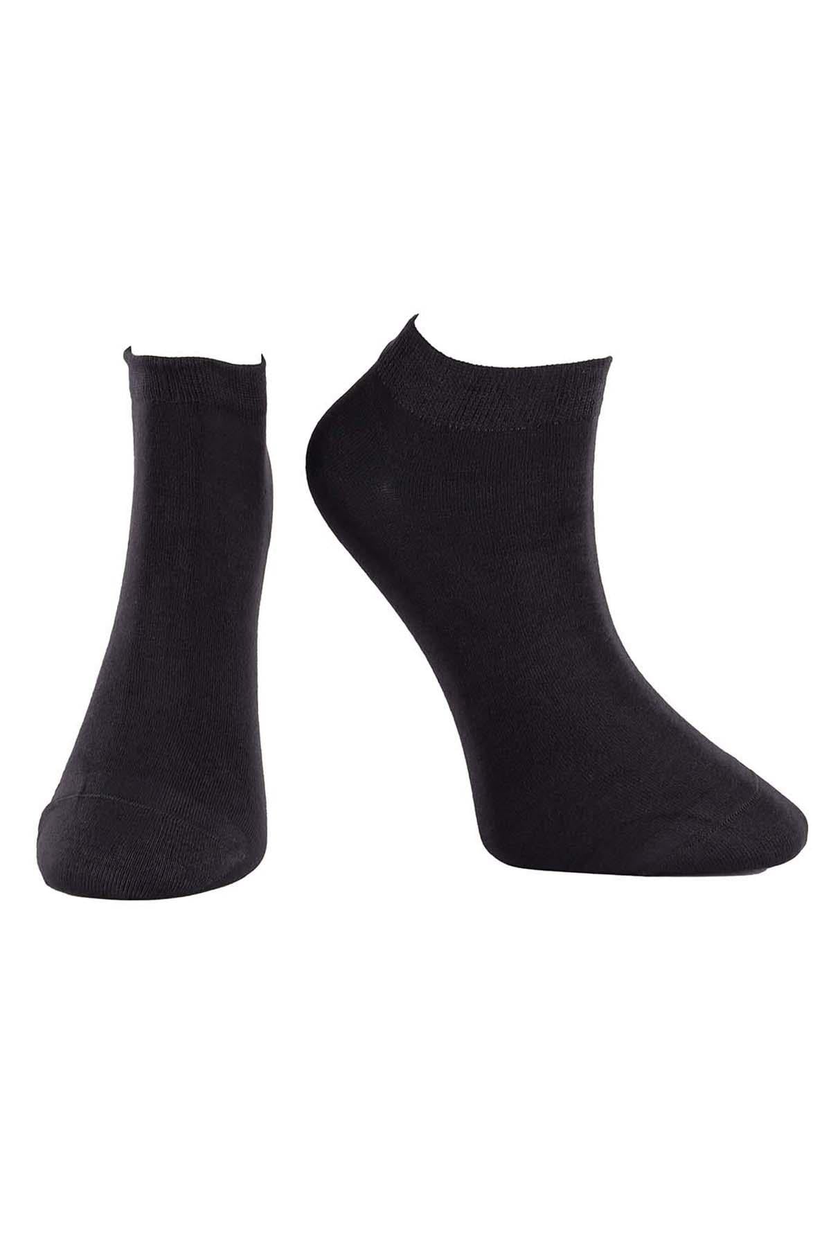 Erkek 12'li Füme Bambu Patik Çorap 6750
