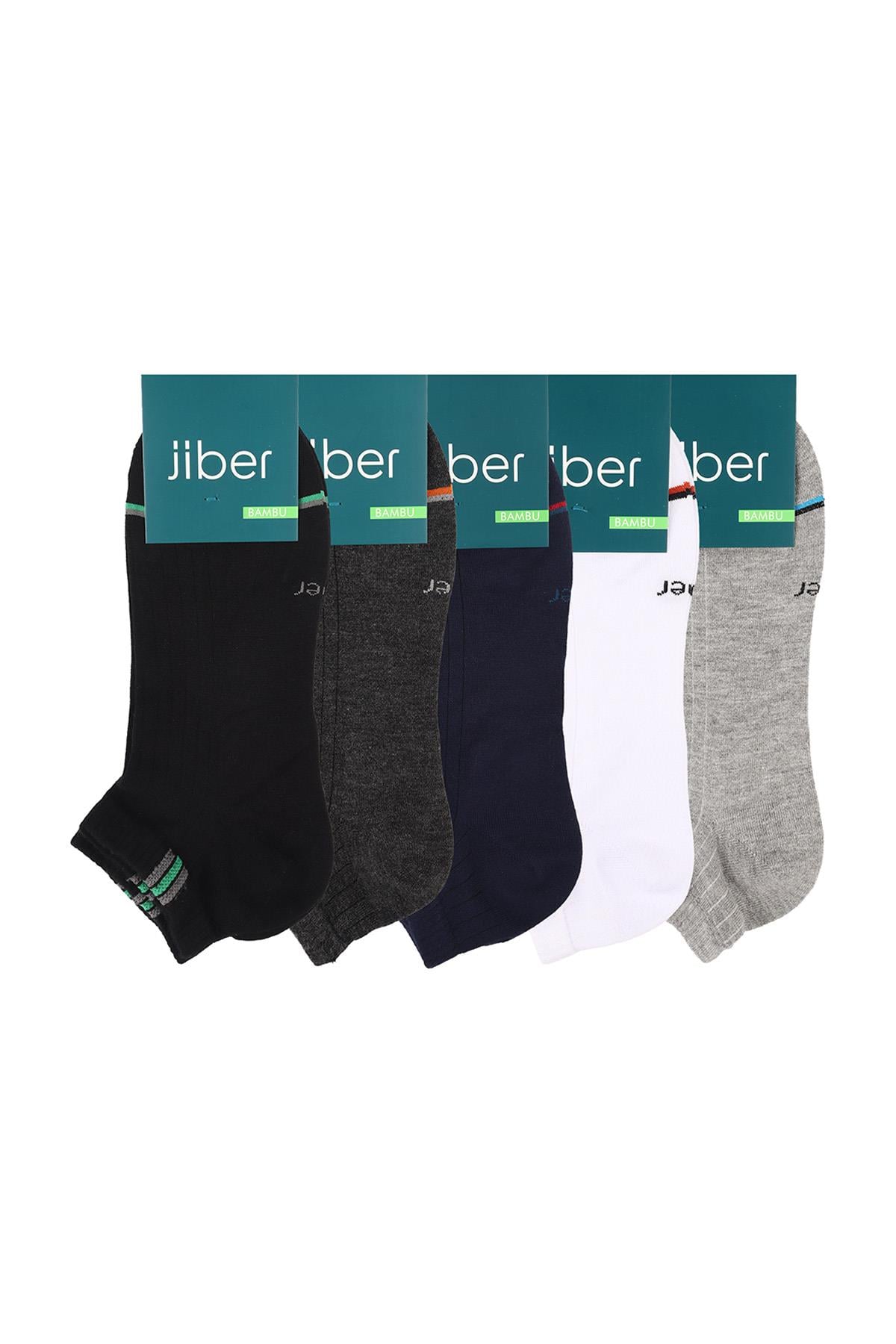 Erkek Bambu Patik Çorap 6766 Asorti  JBR6766.000001