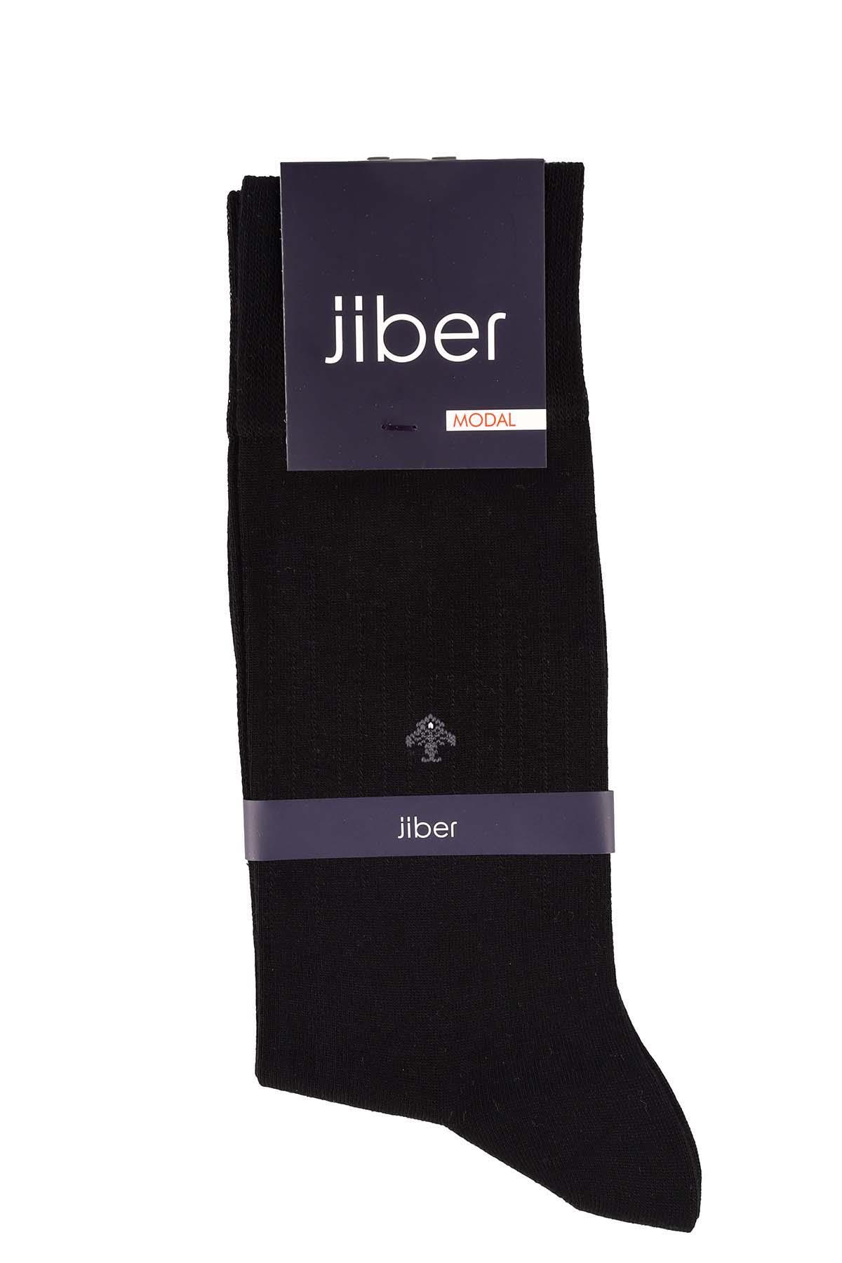 Erkek 6'lı Soket Modal Çorap 5125 SİYAH  JBR5125.000006