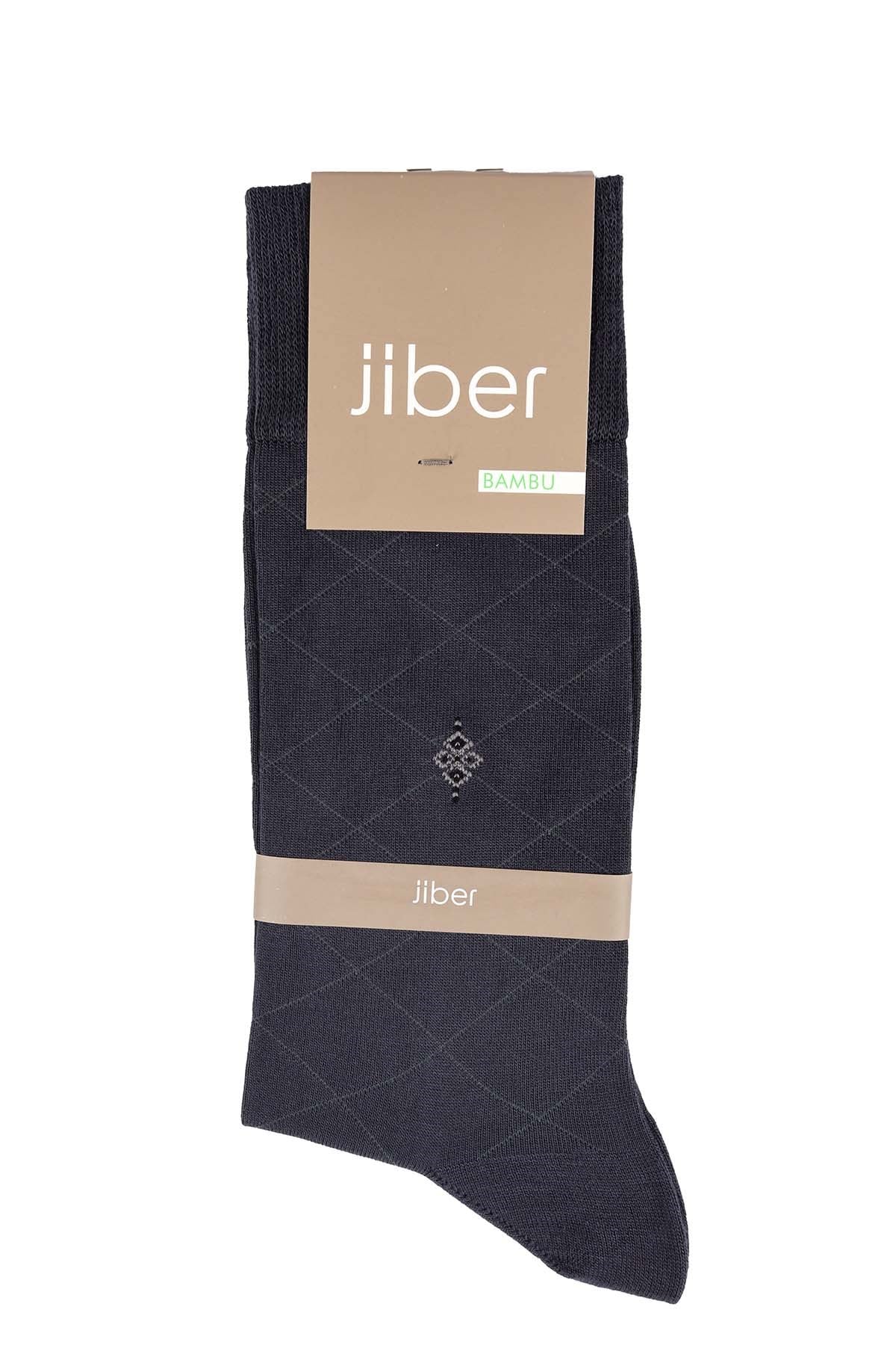 Erkek Bambu Soket Çorap 5525 Füme  JBR5525.000001
