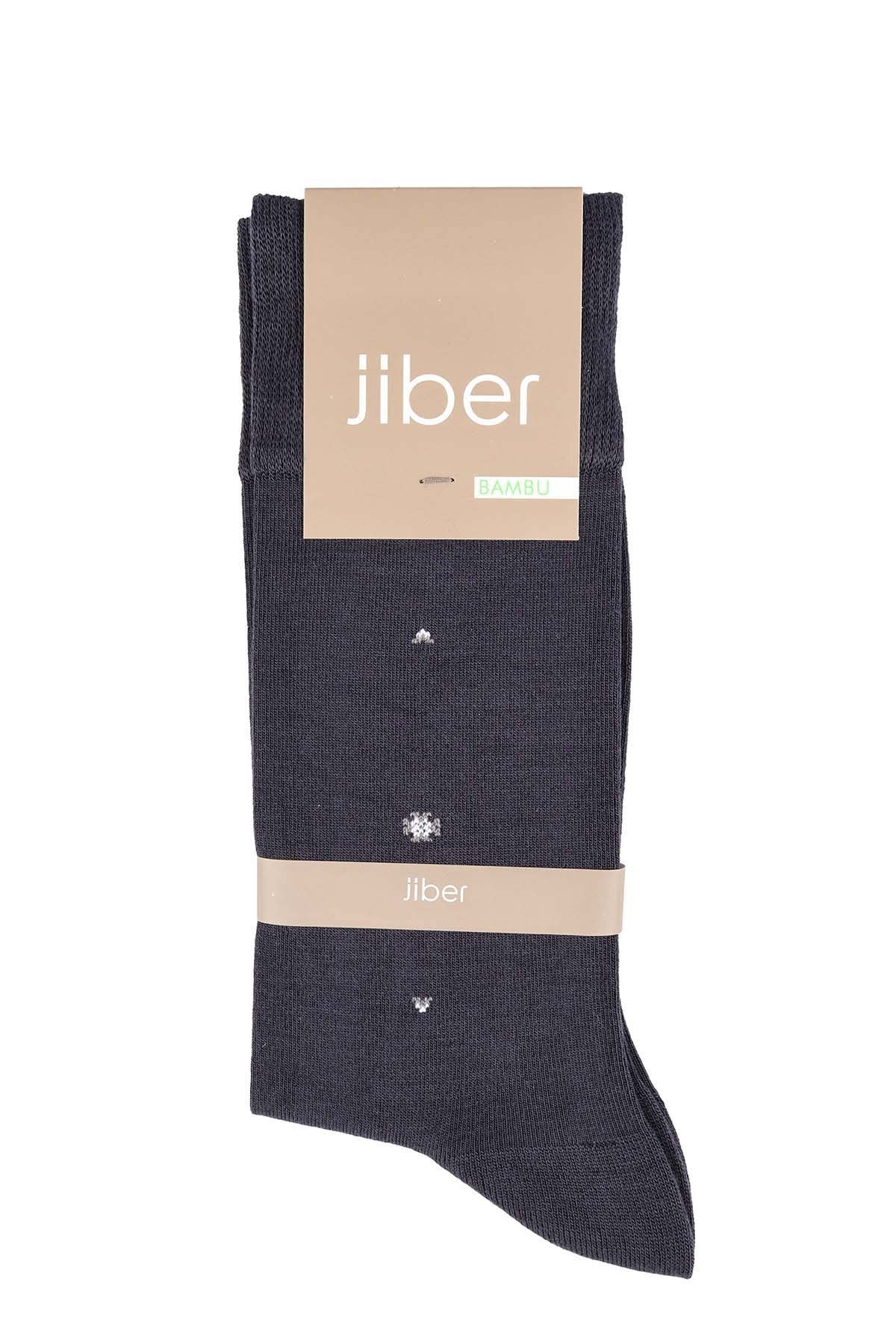 Erkek Bambu Soket Çorap 5529 Füme  JBR5529.000001