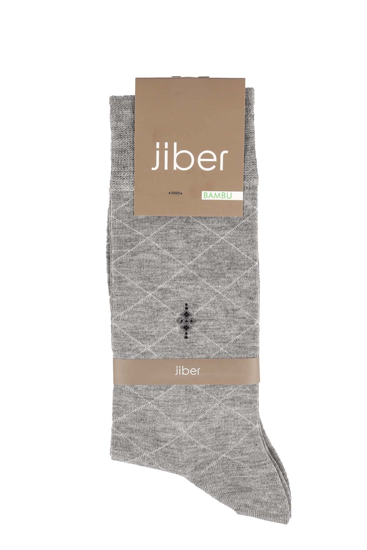 Erkek Bambu Soket Çorap 5525 GRİMELANJ  JBR5525.000001