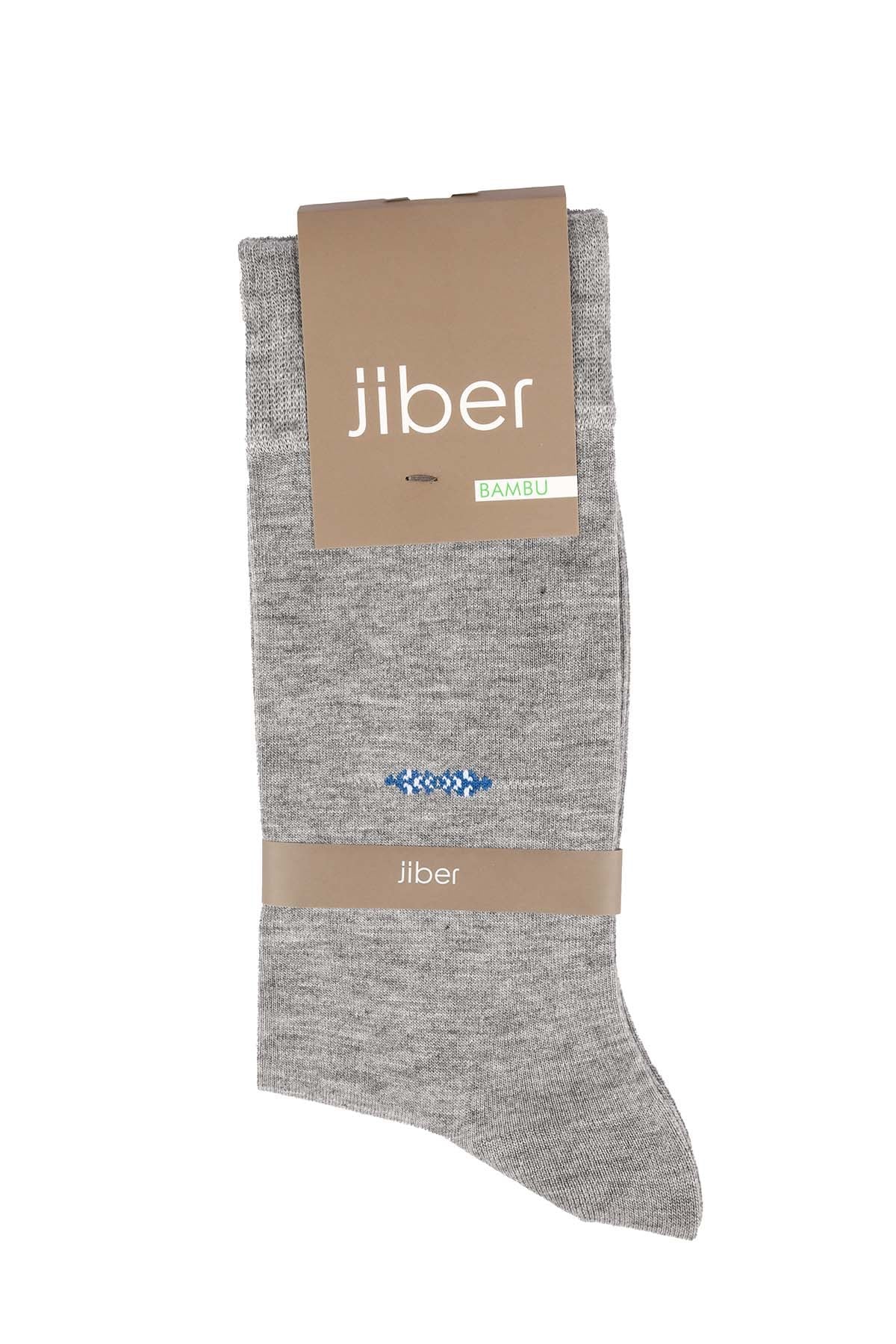 Erkek Bambu Soket Çorap 5526 GRİMELANJ  JBR5526.000001