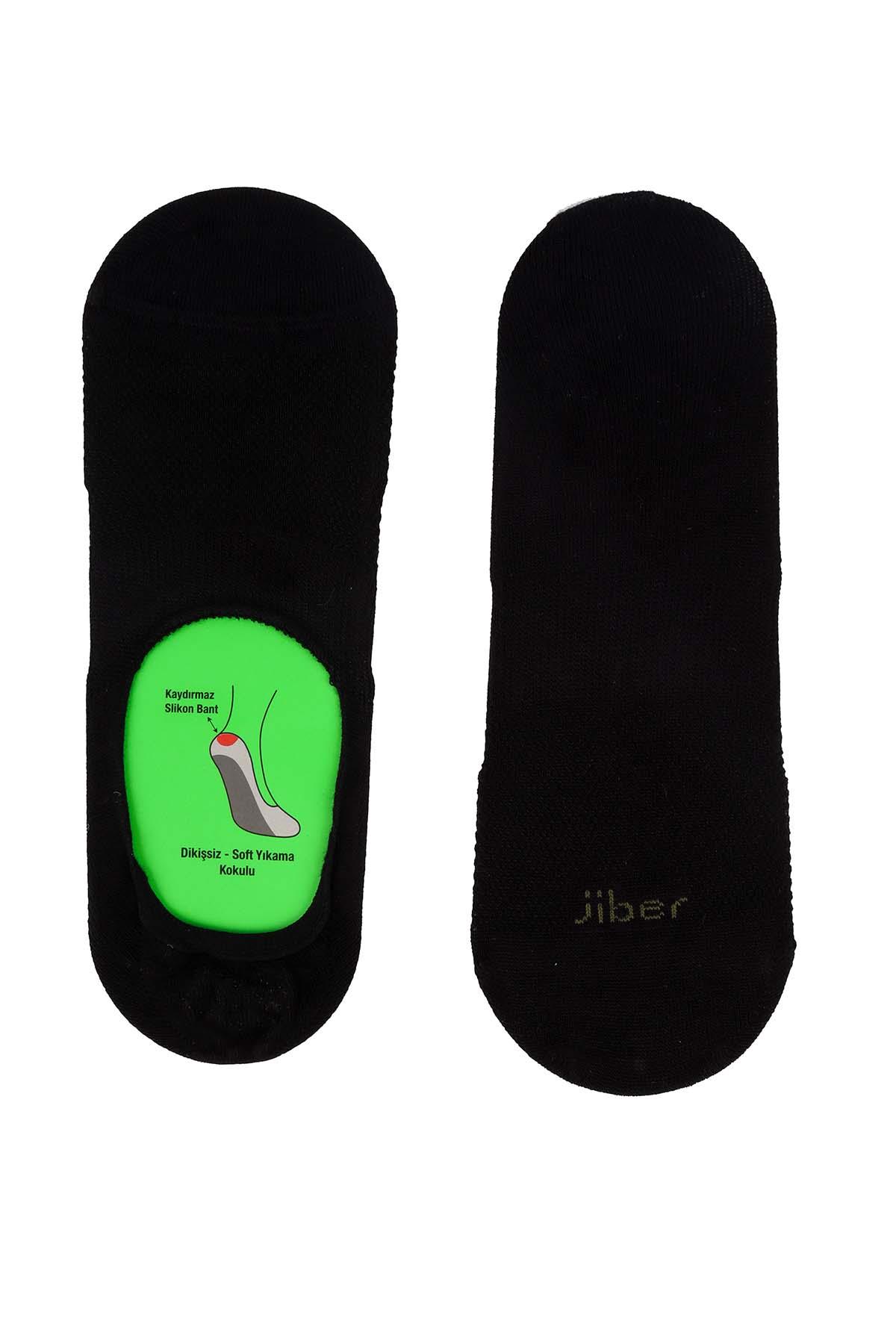 Erkek Bambu Babet Çorap 7000 Siyah  JBR7000.000001