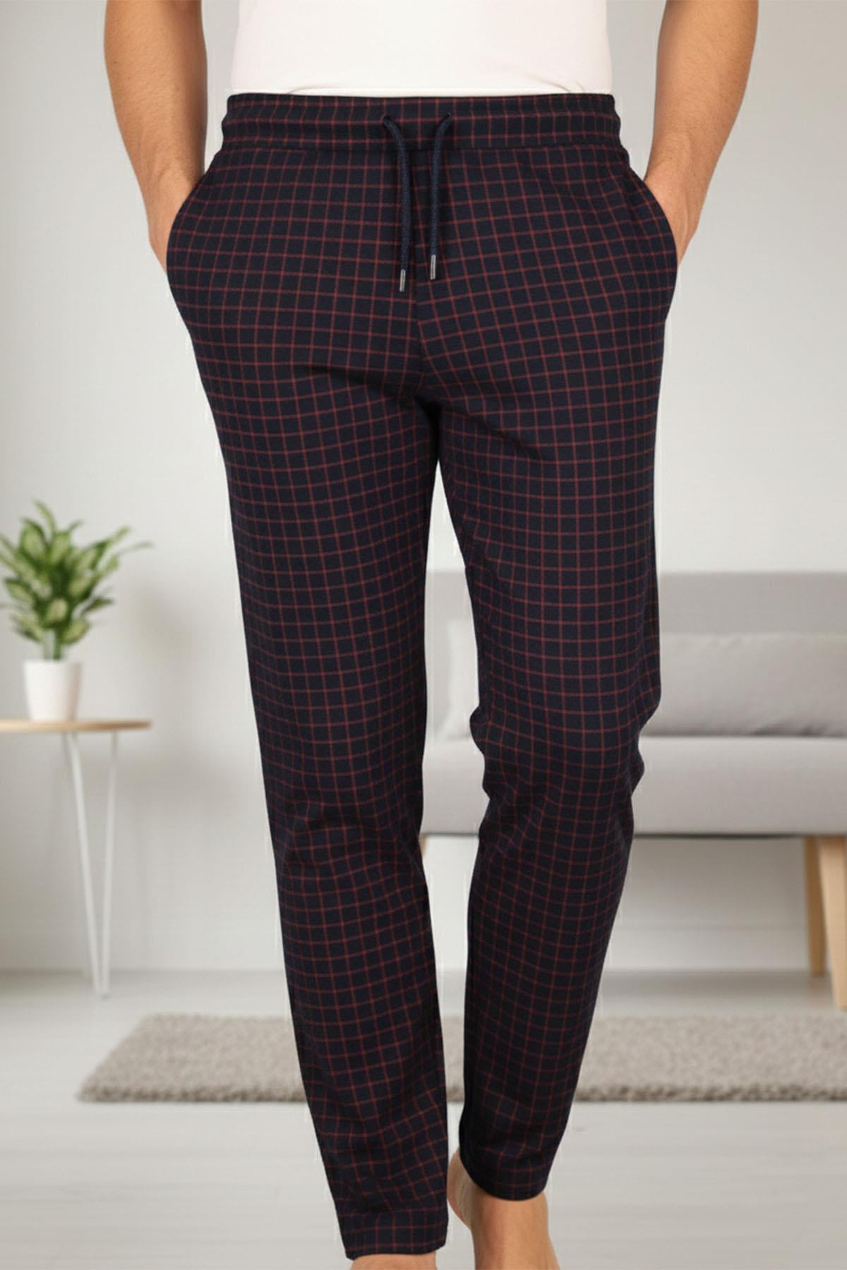 Erkek Ekose-9 Pijama Altı 2890
