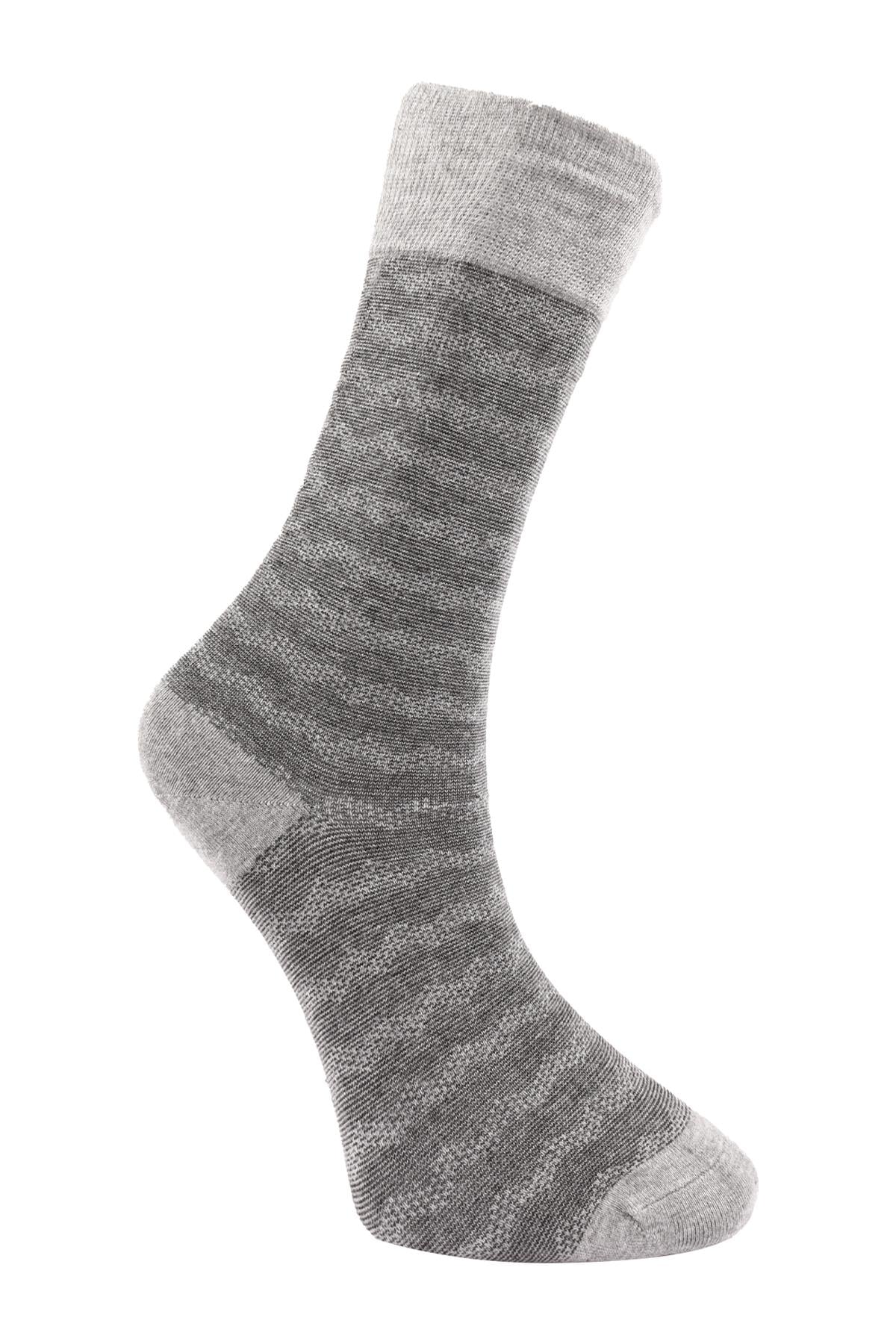Erkek Grimelanj Bambu Likralı Soket Çorap 5621