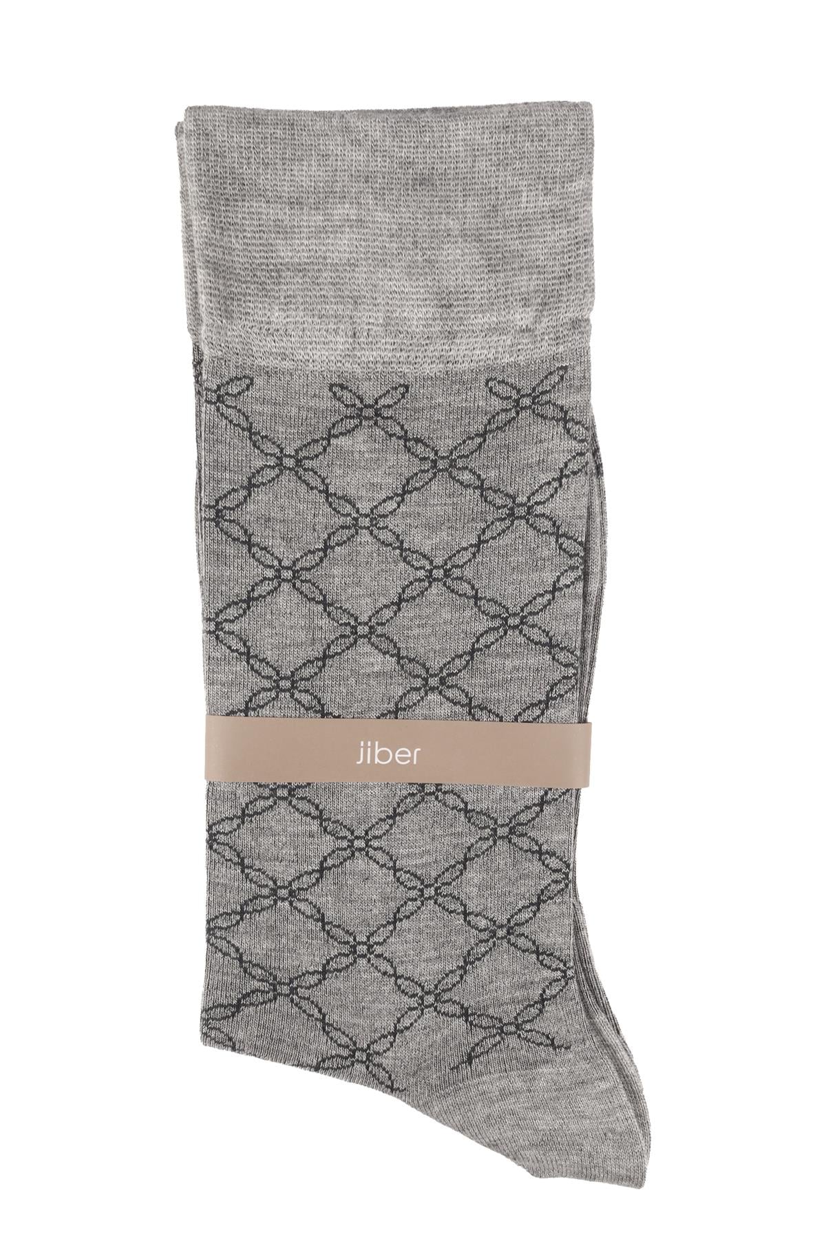 Erkek Bambu Soket Çorap 5531 GRİMELANJ  JBR5531.000001