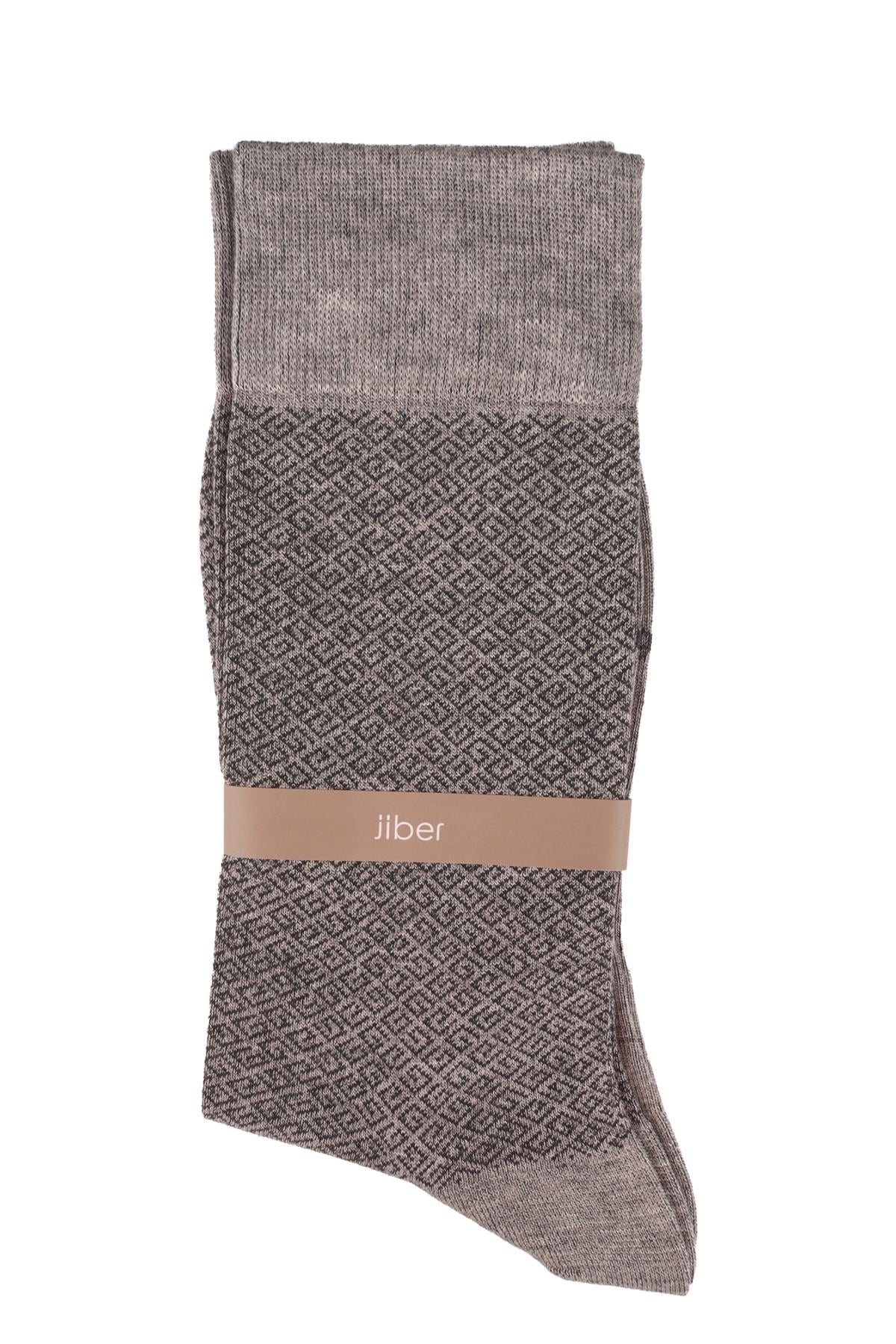 Erkek Bambu Soket Çorap 5533 GRİMELANJ  JBR5533.000001