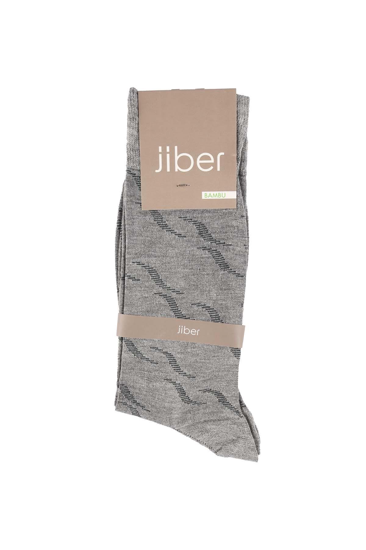Erkek Grimelanj Bambu Uzun Çorap 5521