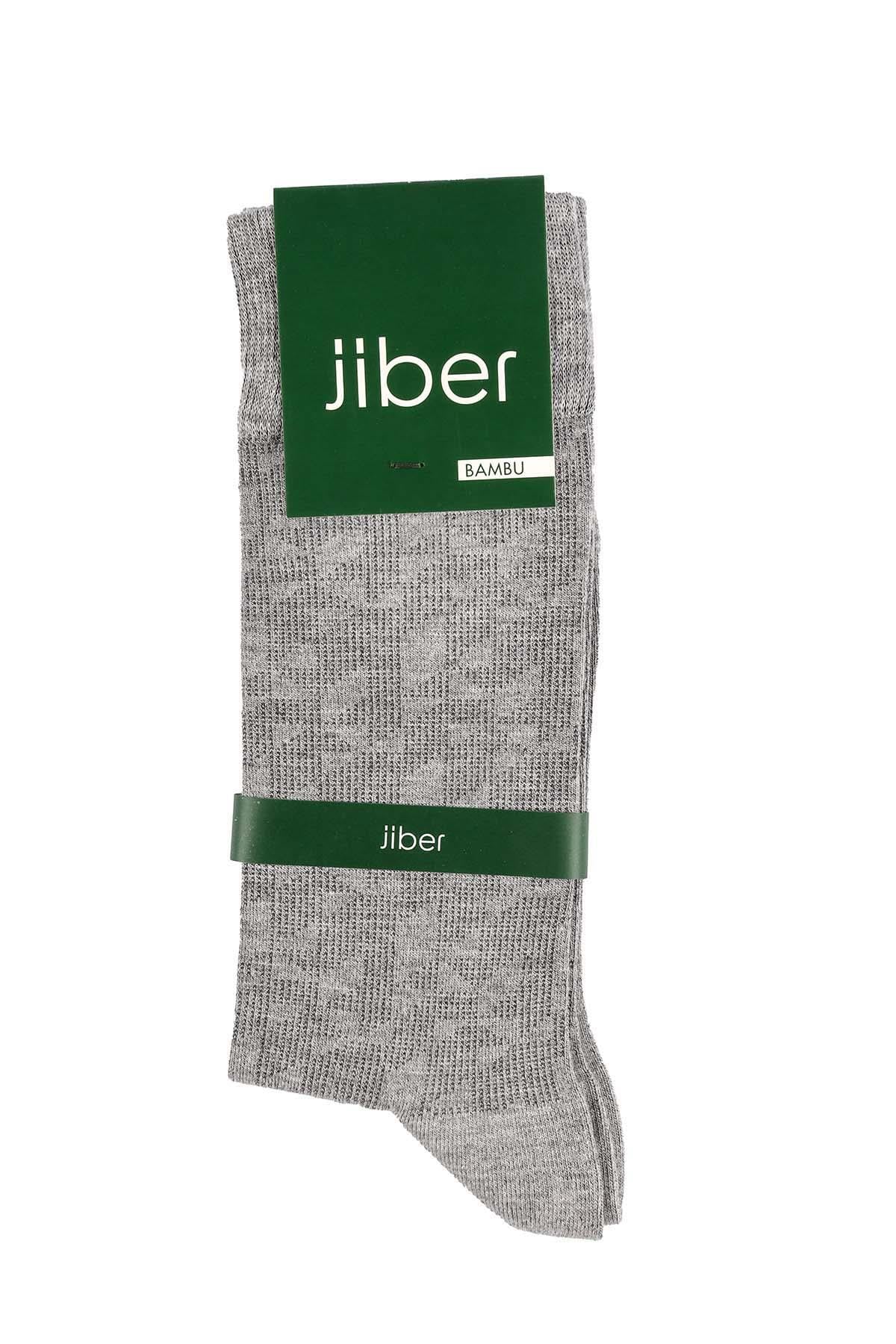 Erkek Likralı Bambu Soket Çorap 5618 Grimelanj  JBR5618.000001