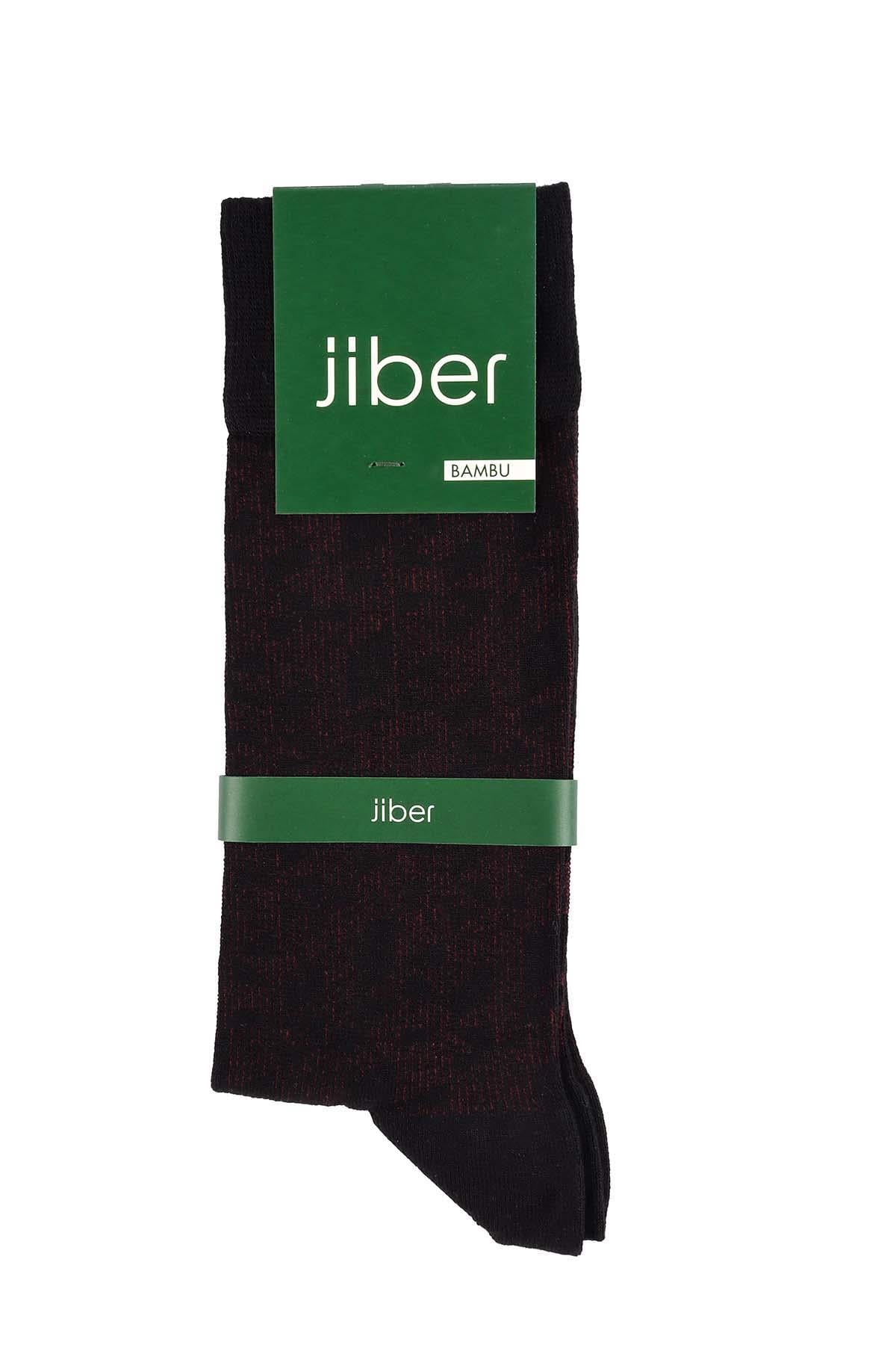 Erkek Likralı Bambu Soket Çorap 5618 Siyah  JBR5618.000001