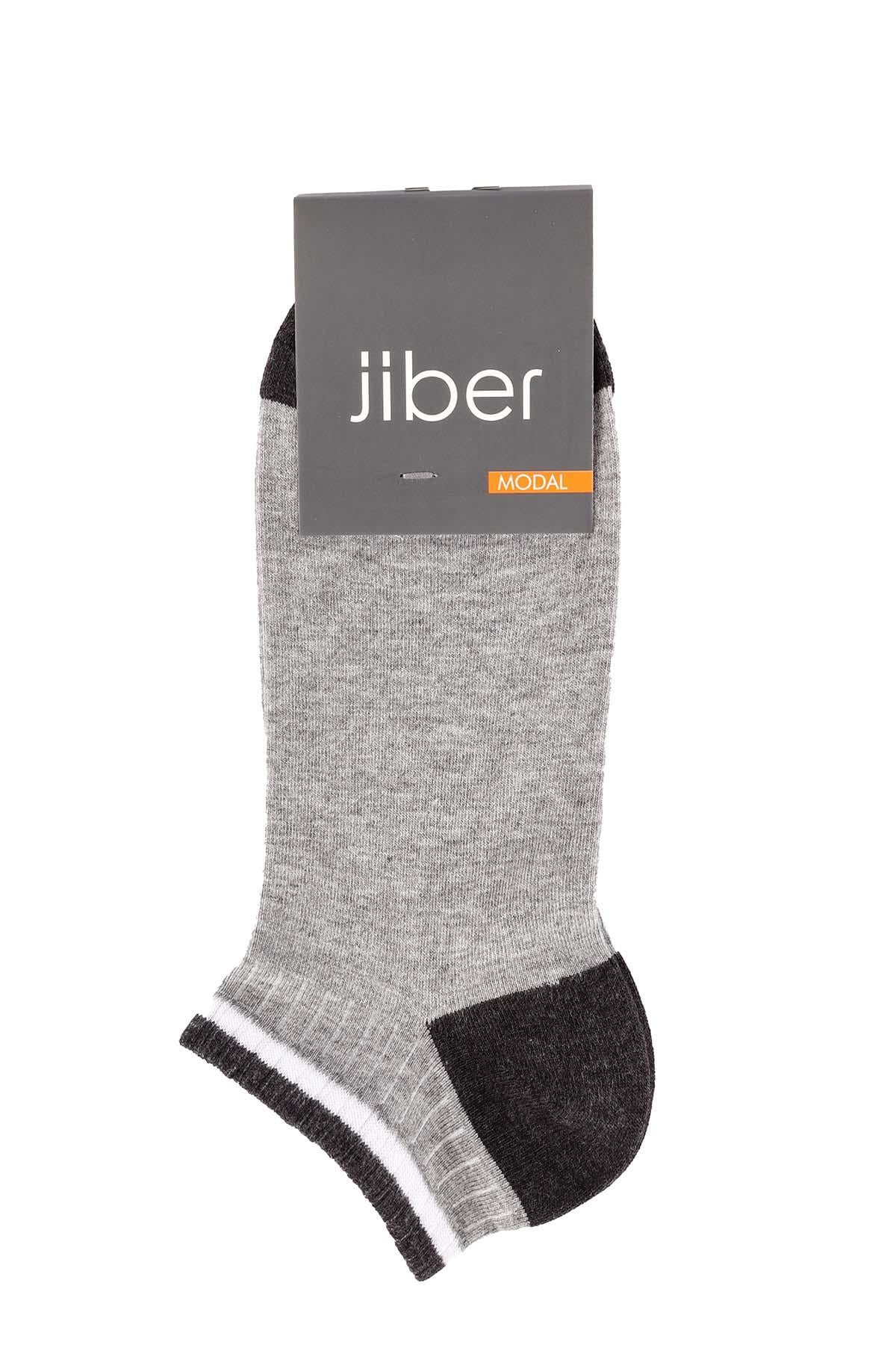 Erkek Patik Modal Çorap 6110 GRİMELANJ  JBR6110.000001