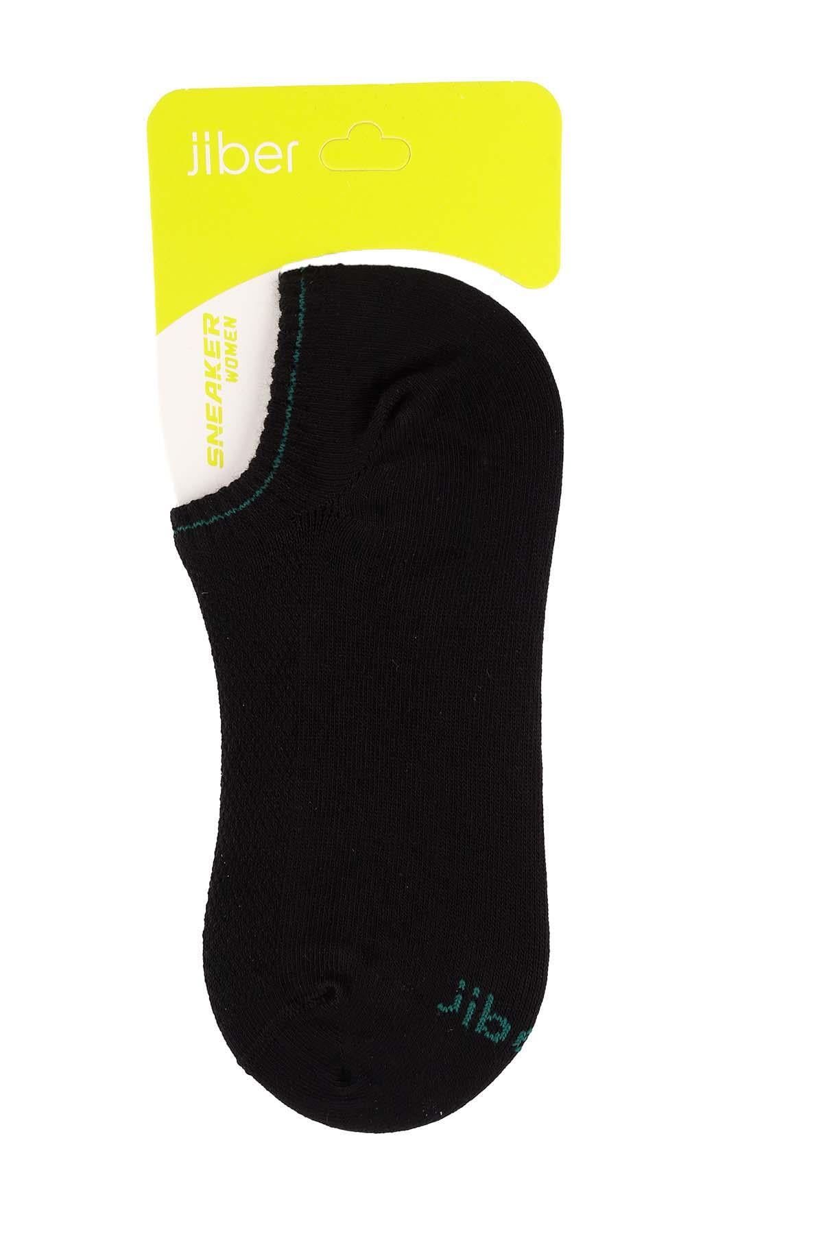 Erkek Siyah Bambu Sneaker Çorap 7051