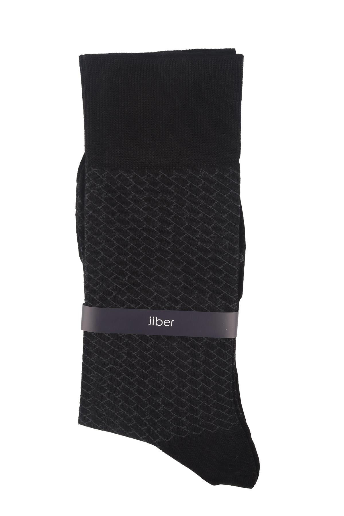 Erkek Siyah Soket Modal Çorap 5130