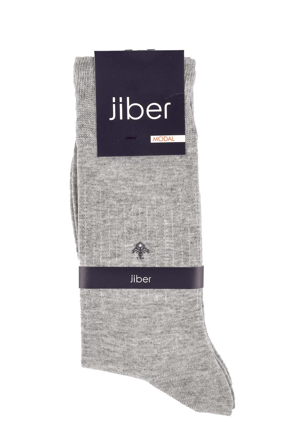 Erkek Soket Modal Çorap 5125 GRİMELANJ  JBR5125.000001