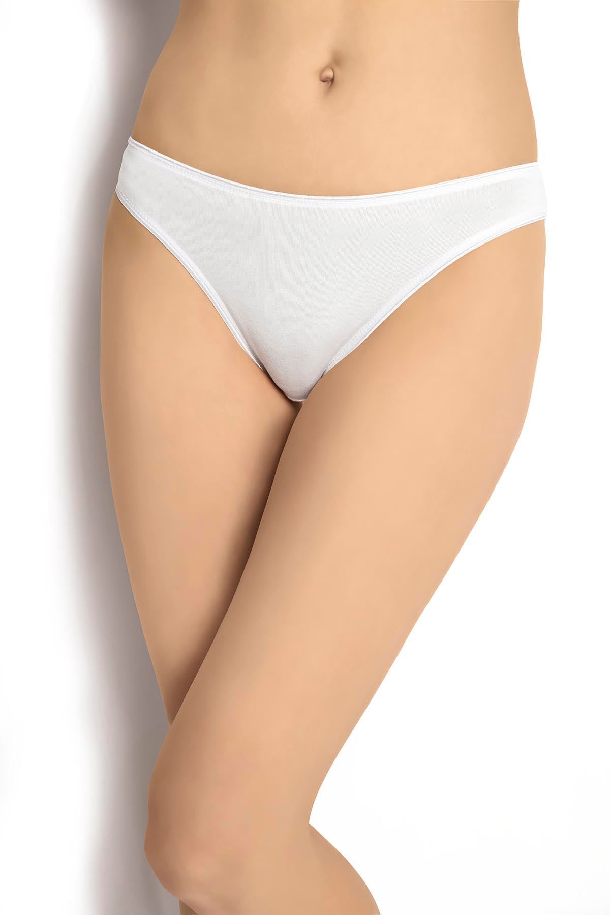 Kadın Modal Bikini Beyaz  622