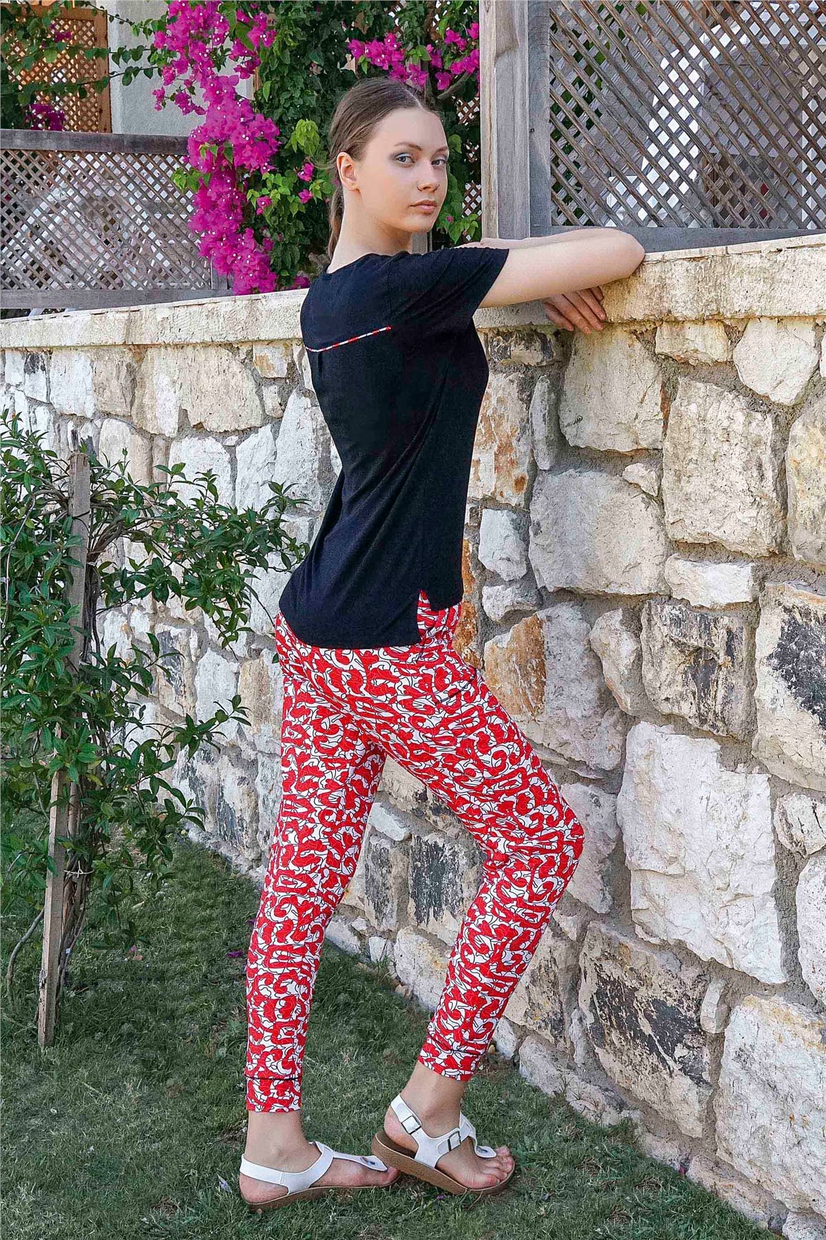 Siyah Pijama Takımı