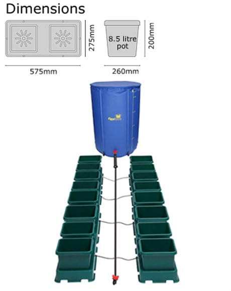 AUTOPOT EASY2GROW 16 SAKSILI SİSTEM