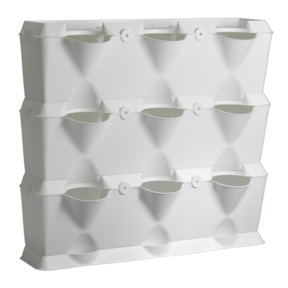 DİKEY BAHÇE SAKSI (BEYAZ)