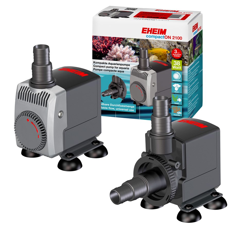 EHEIM COMPACT ON 2100 SU POMPASI   2100 litre/saat   2.4m