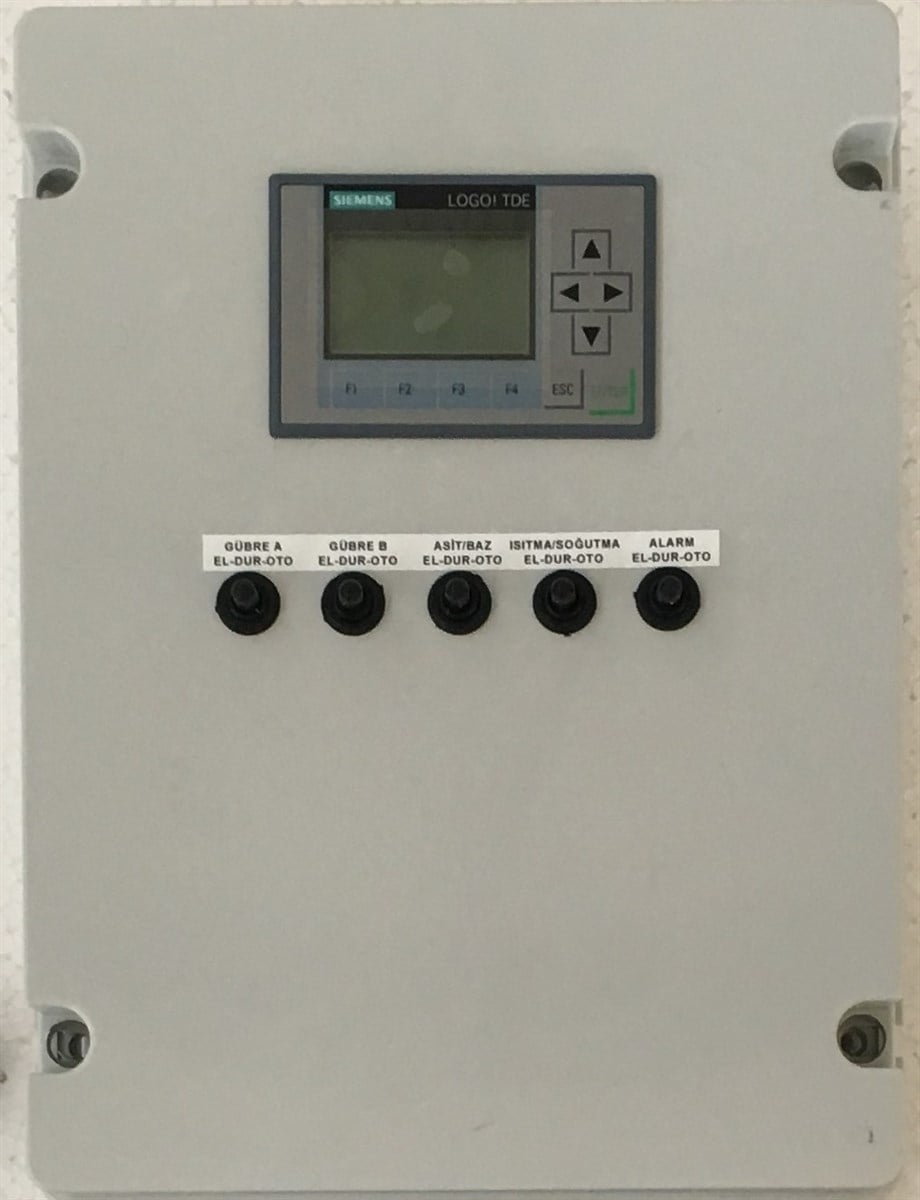 İNTERNET BAĞLANTILI SU KÜLTÜRÜ pH-EC DOZLAMA SİSTEMİ