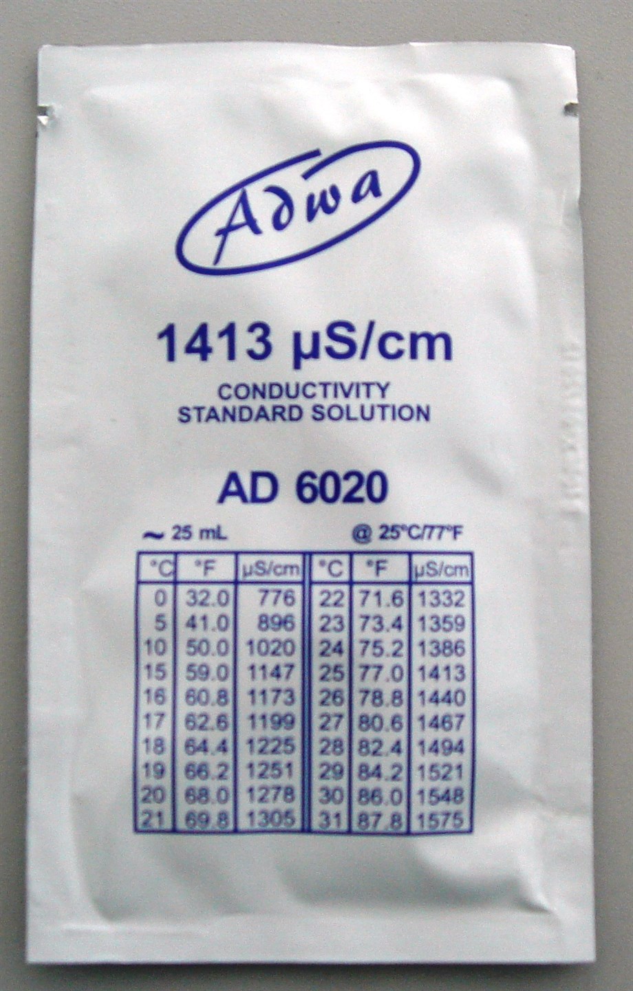 KALİBRASYON ÇÖZELTİSİ 1.413 mS/cm 20ml