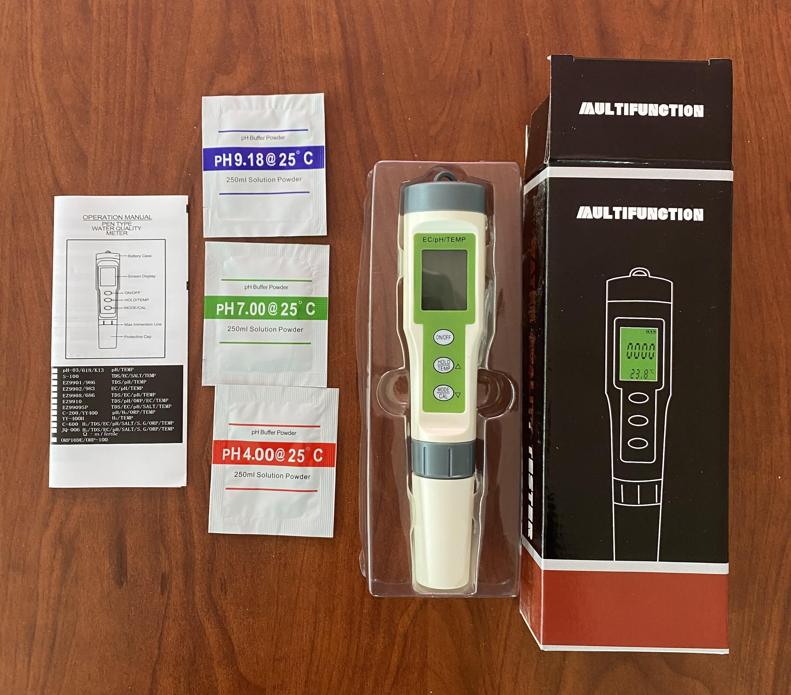 pH-EC SICAKLIK ÖLÇER