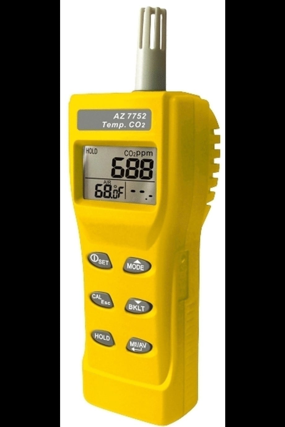 SICAKLIK - KARBONDİOKSİT CO2 ÖLÇER (PİLLİ) 7752