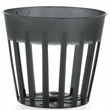 DELİKLİ FILE SAKSI SİYAH 55X50mm 10 adet