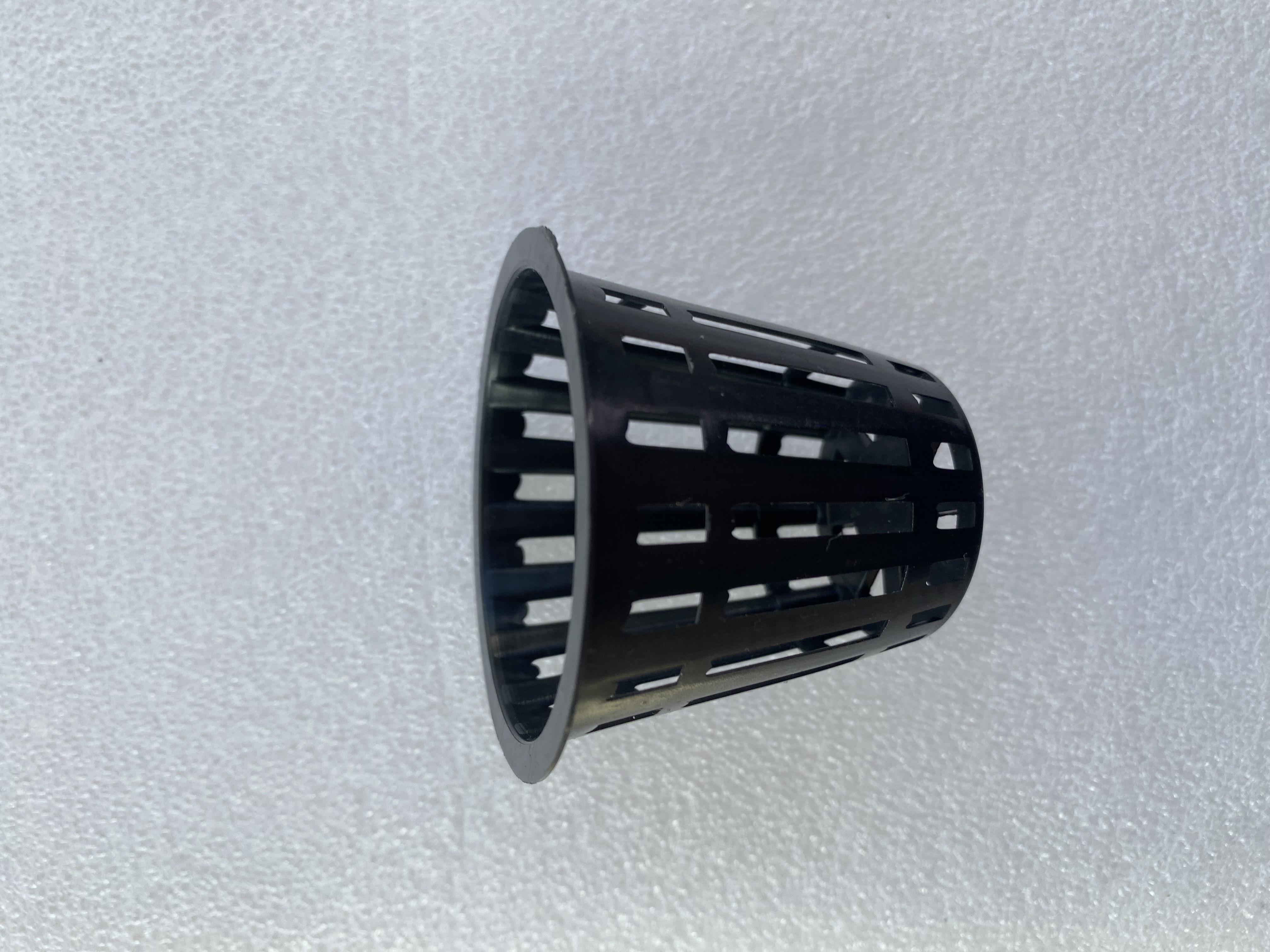 DELİKLİ FILE SAKSI SİYAH 49X45mm 10 adet