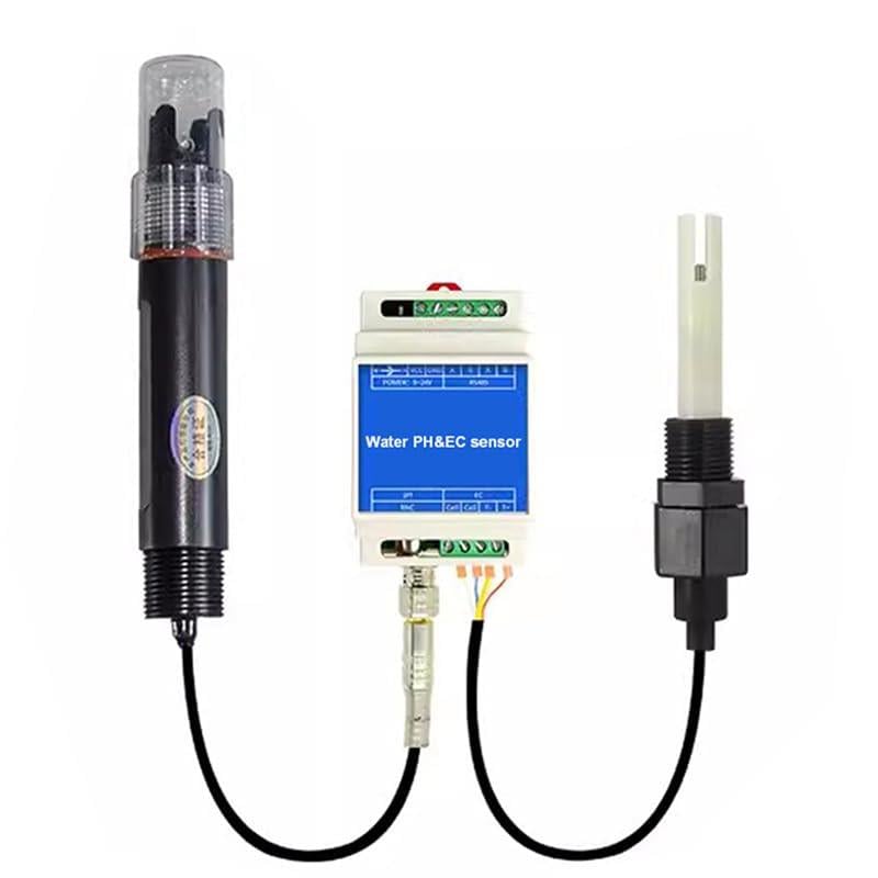 İLETKENLİK(EC)-pH-SU SICAKLIĞI TRANSMİTTERİ 4-20mA ve MODBUS RTU