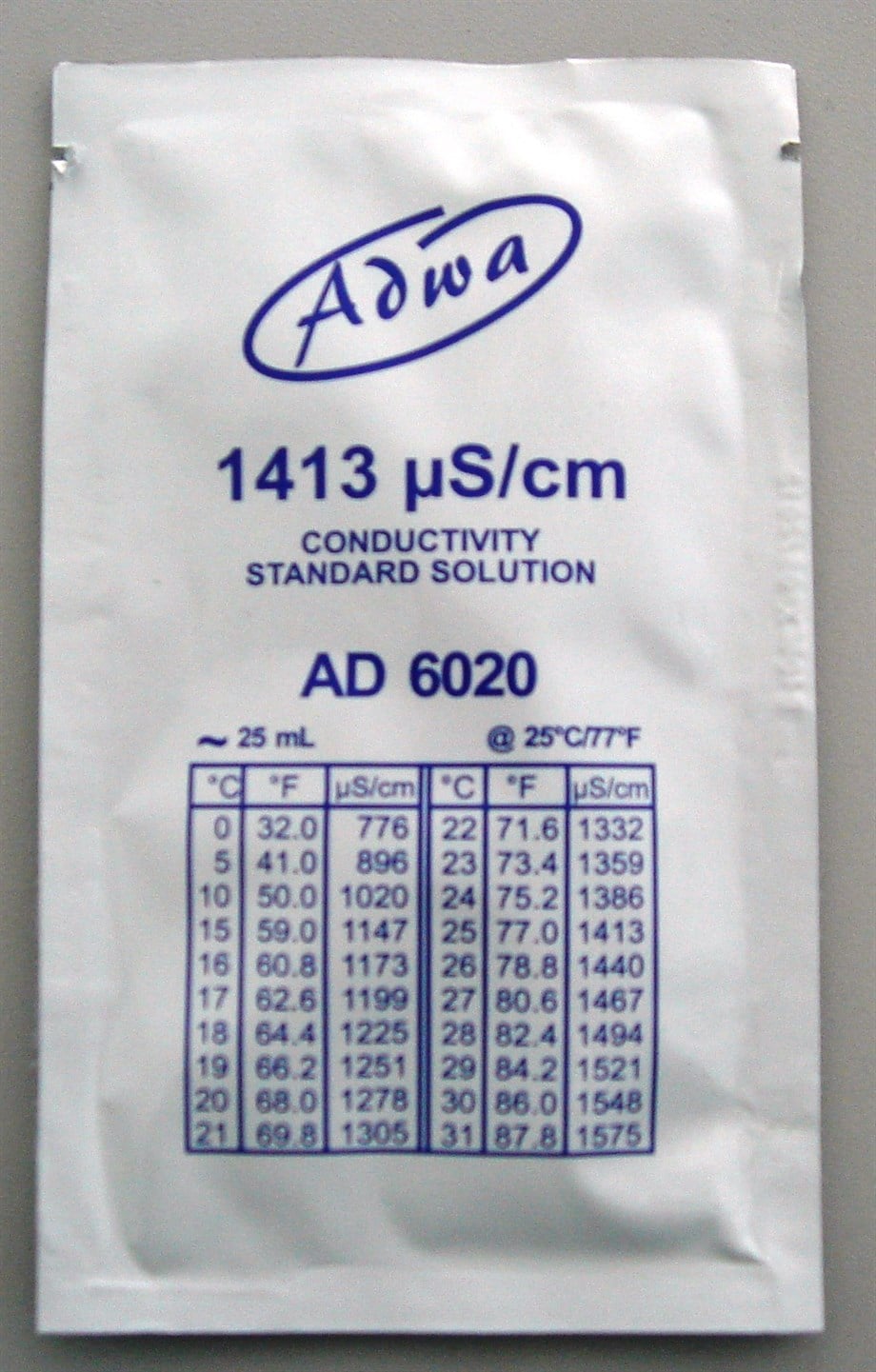 KALİBRASYON ÇÖZELTİSİ 1.413 mS/cm 20ml