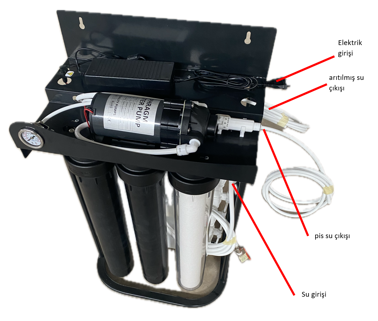 TERS OZMOZ SU ARITICI 70 litre/saat