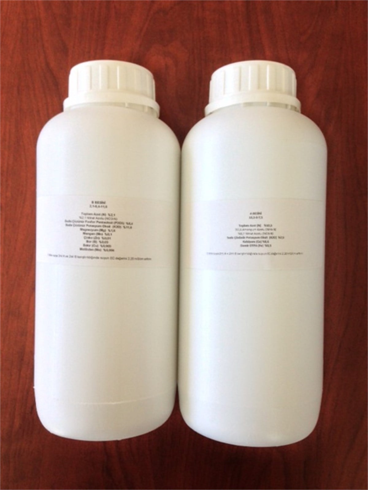TOPRAKSIZ TARIM BESİNİ 1 litre A ve 1 litre B