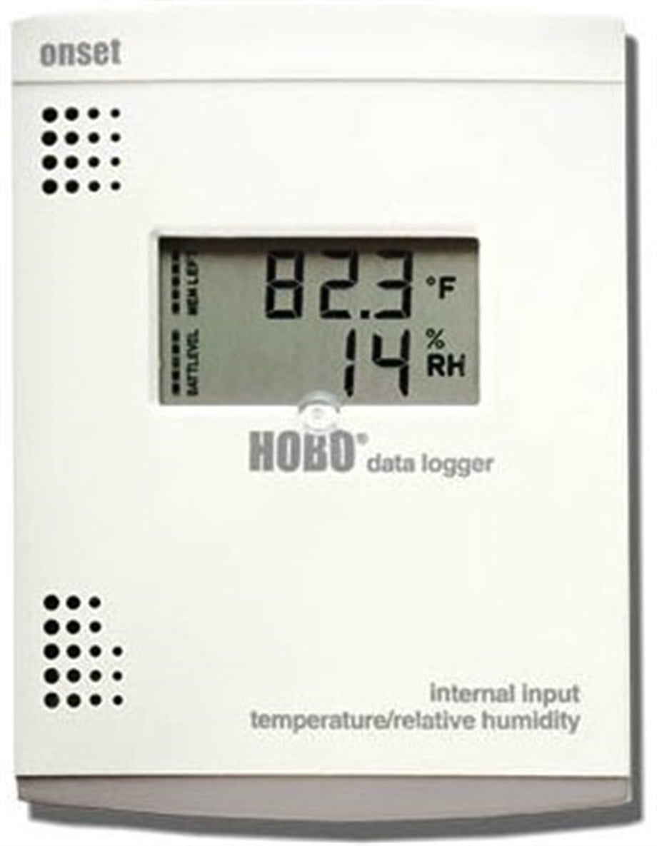 U14-001 HOBO LCD  NEM VE SICAKLIK KAYDEDİCİ