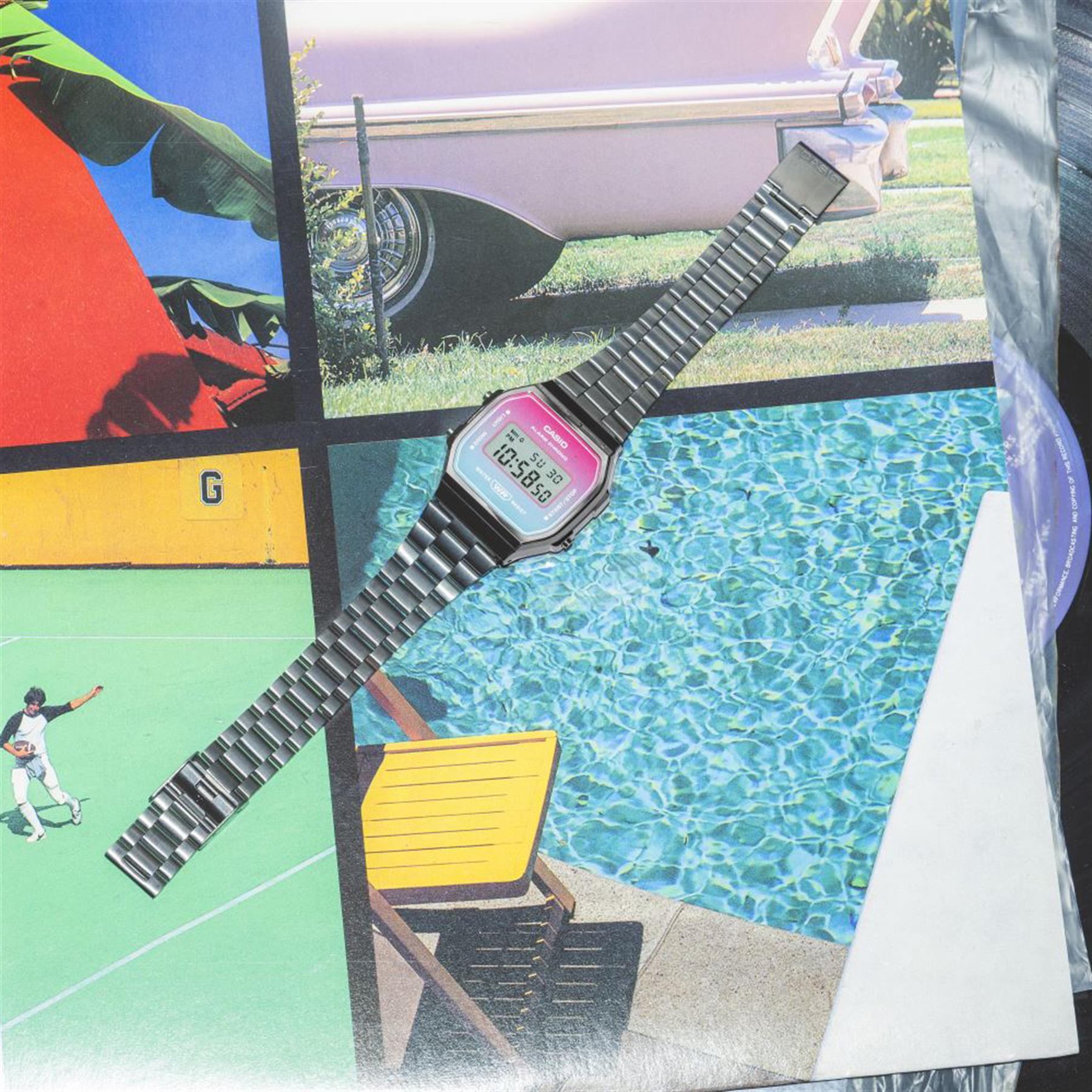 Casio Retro A168WERB-2ADF Kadın Kol Saati