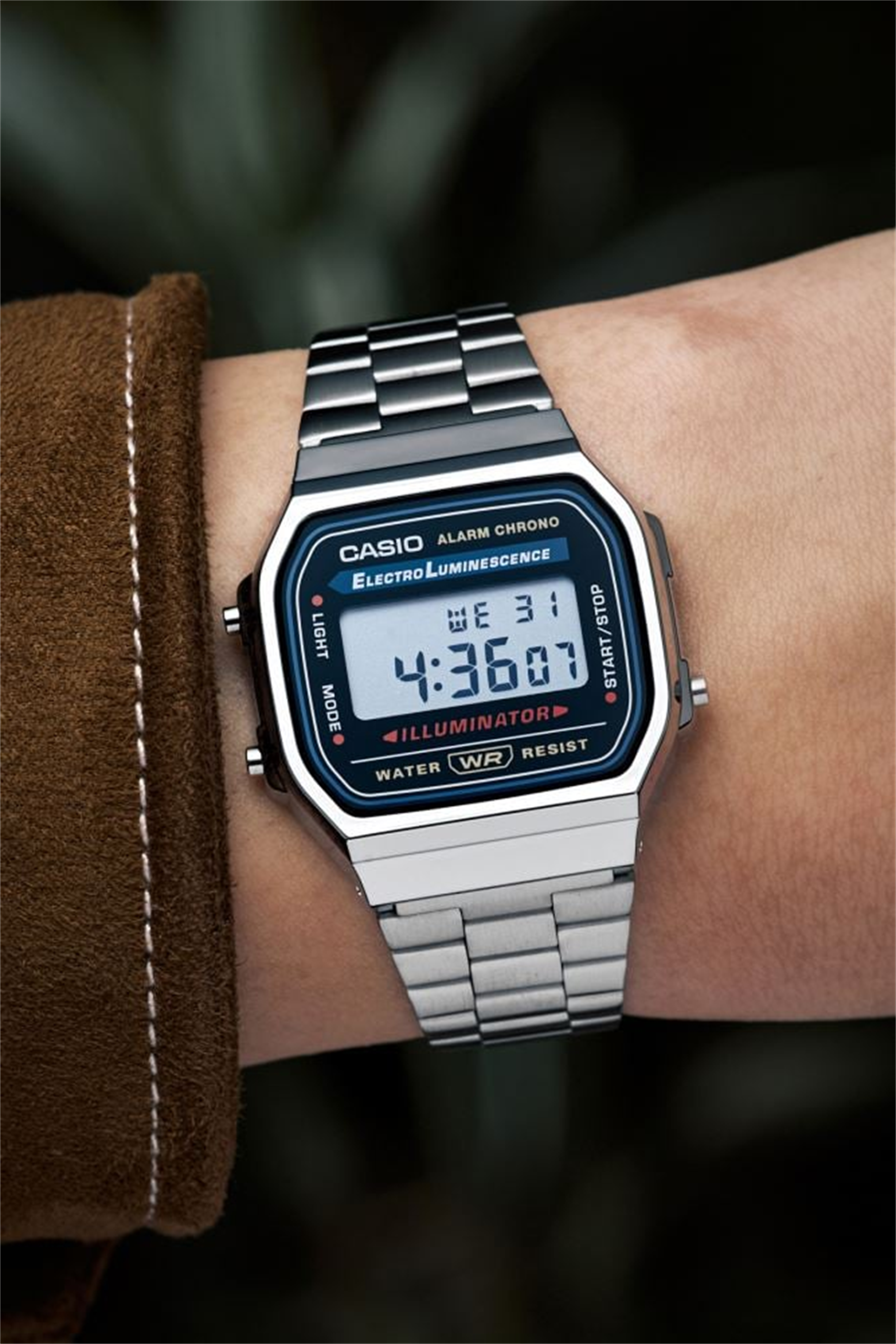 Casio A168WA-1WDF Unisex  Kol Saati