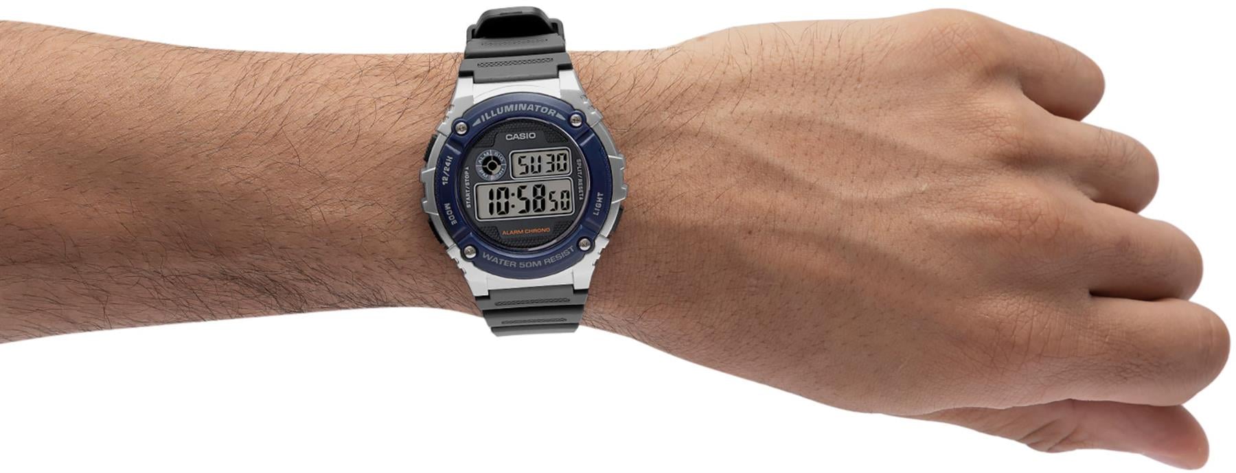 Casio Digital W-216H-2AVDF Erkek Kol Saati