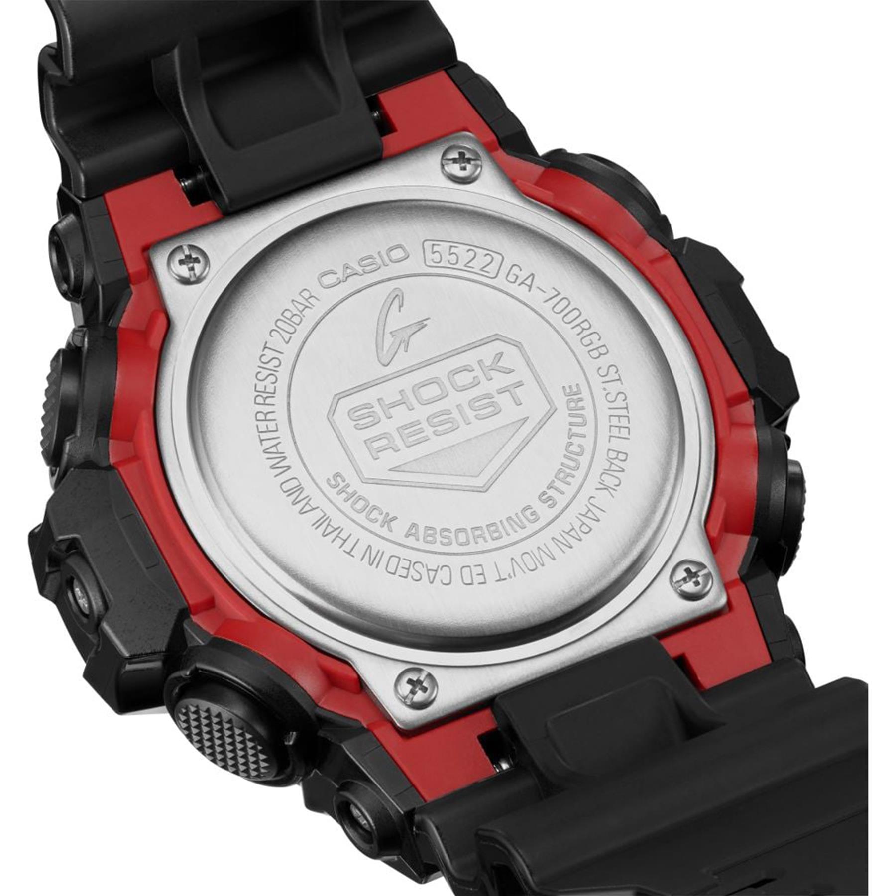 G-Shock Casio GA-700RGB-1ADR Erkek Kol Saati