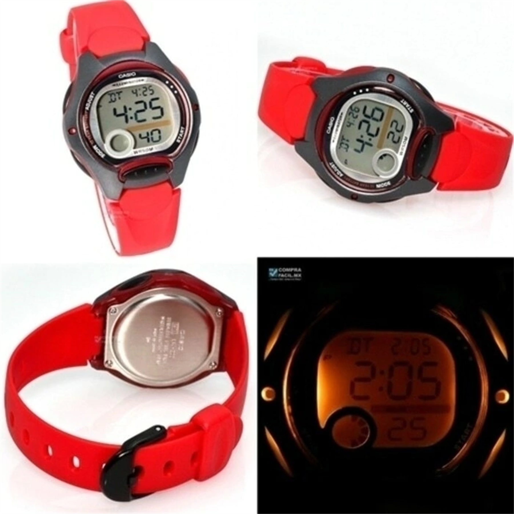 Casio Digital LW-200-4AVDF Çocuk Unisex Kol Saati
