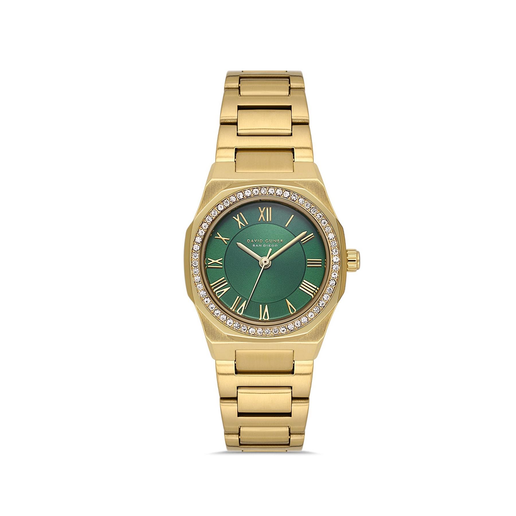 David Guner DG-8878LA-B10 Taşlı Kadın Kol Saati