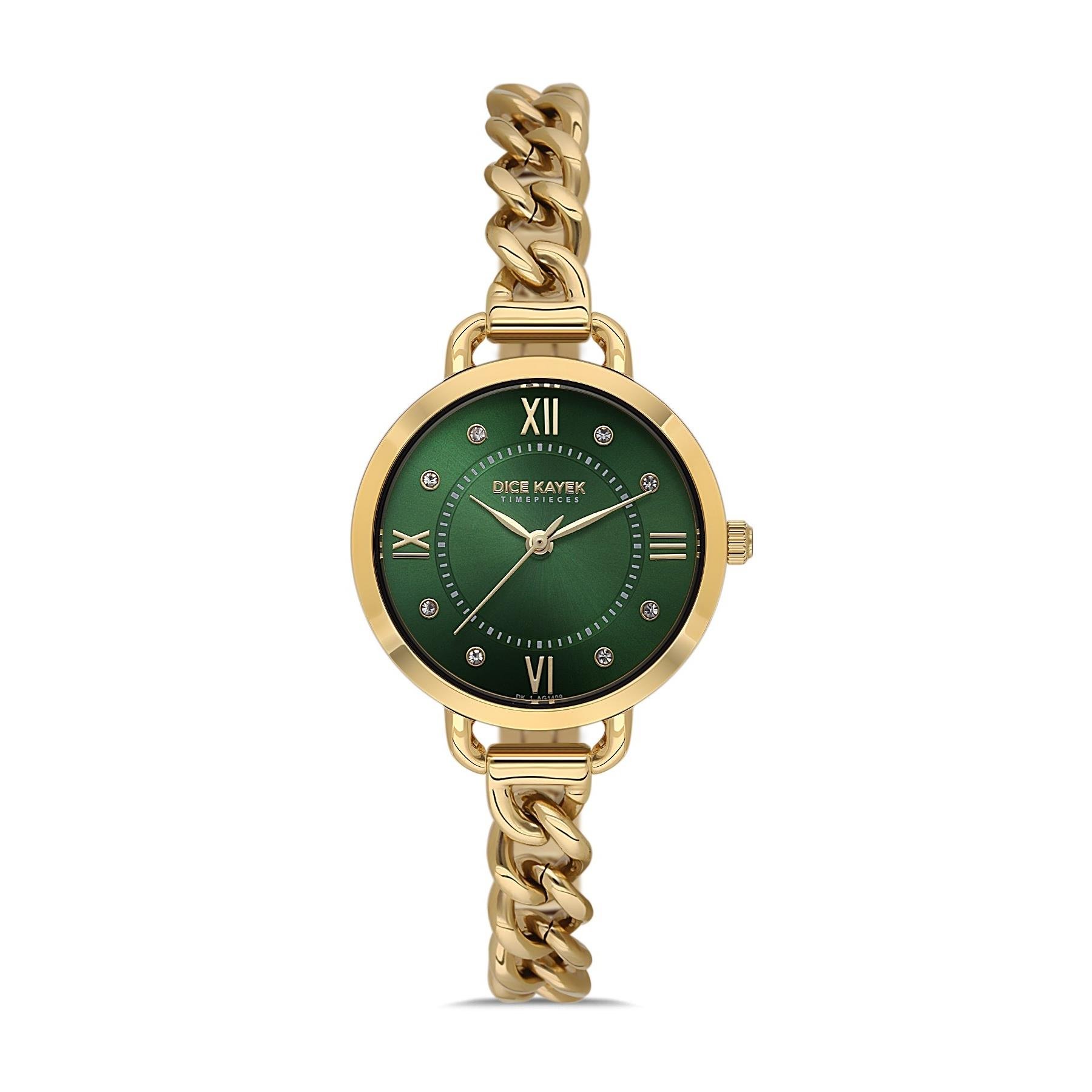 Dice Kayek DK.1.AG1409.07 Taşlı Kadın Kol Saati