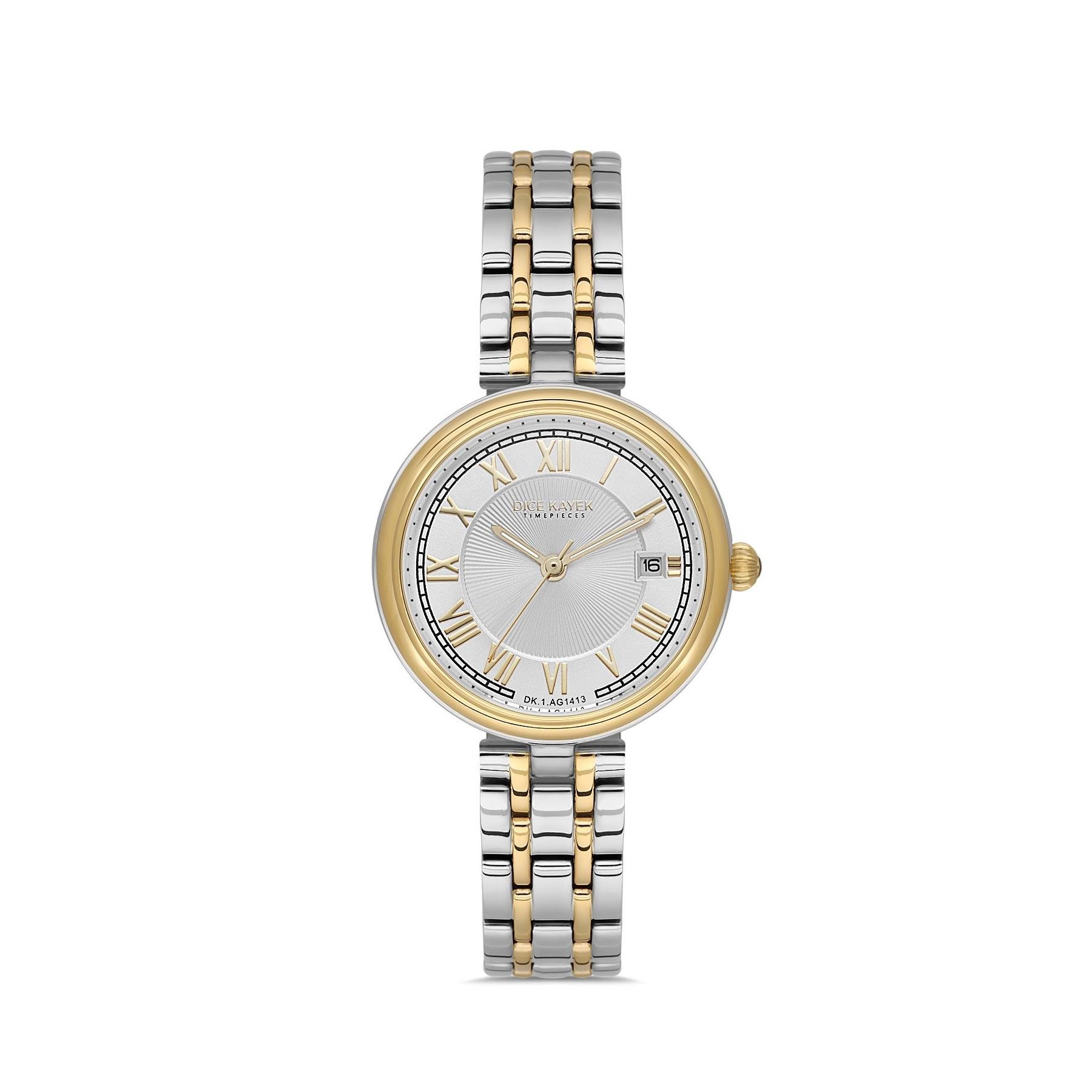 Dice Kayek DK.1.AG1413.05 Takvimli Kadın Kol Saati